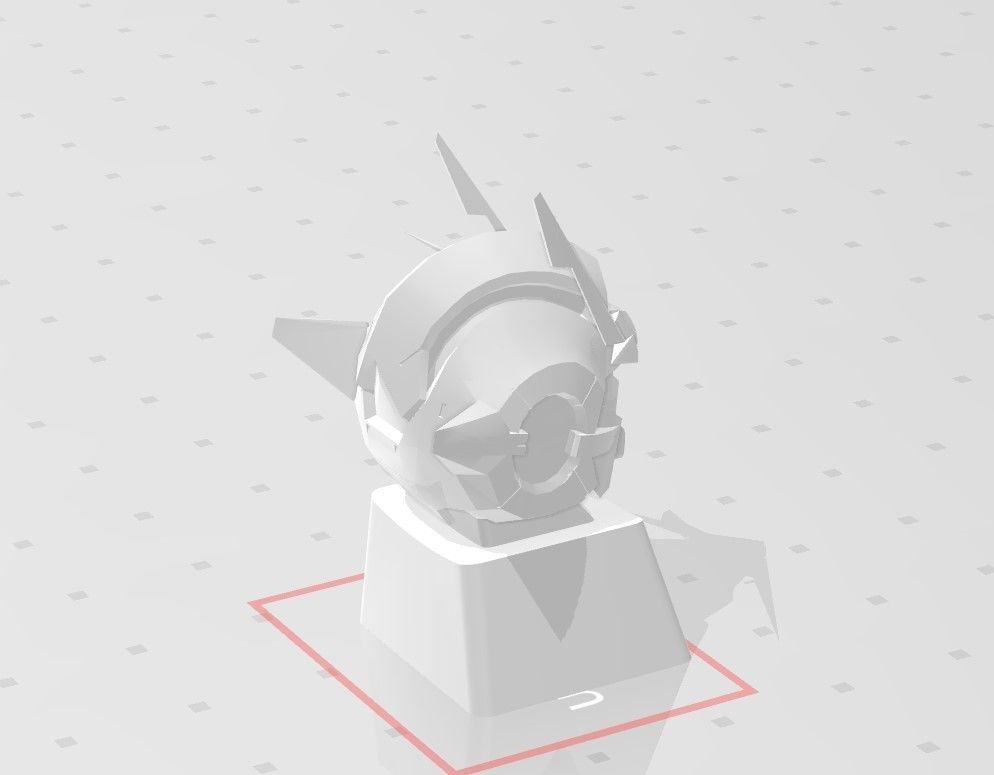 3D Printed KEYCAP OO RAISER GUNDAM 3D print model_7