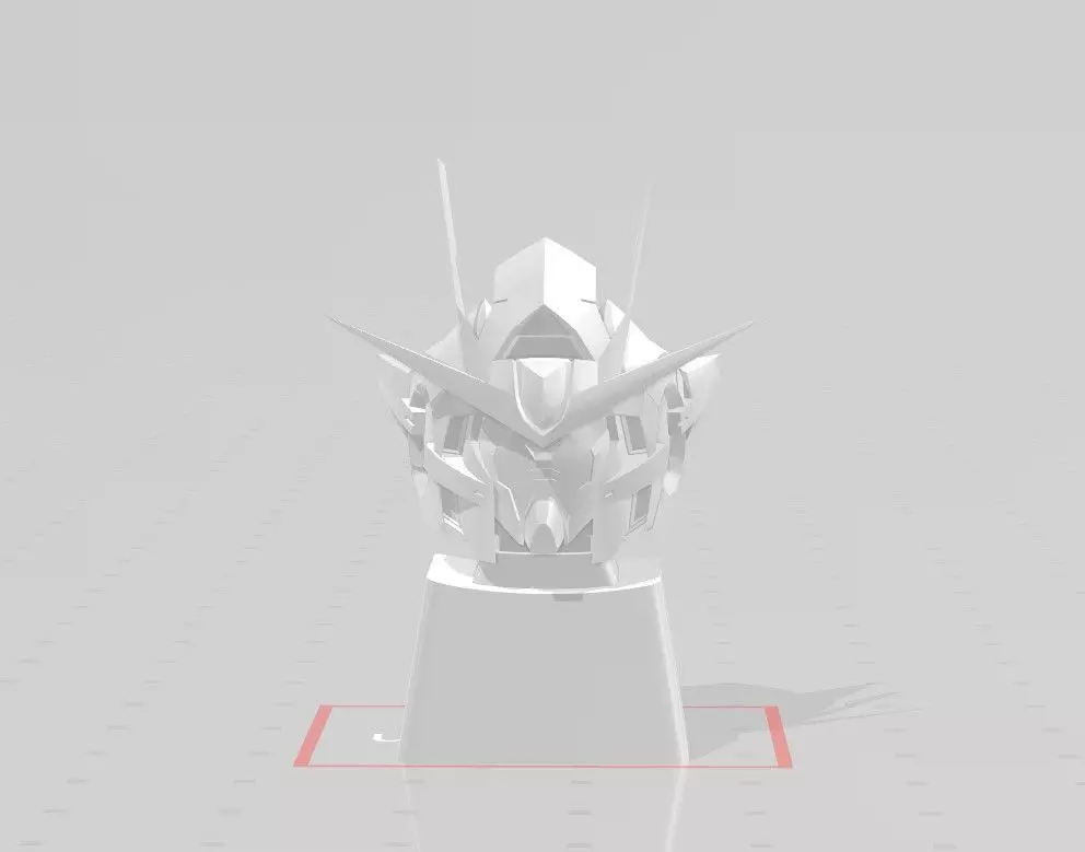 3D Printed KEYCAP OO RAISER GUNDAM 3D print model_0