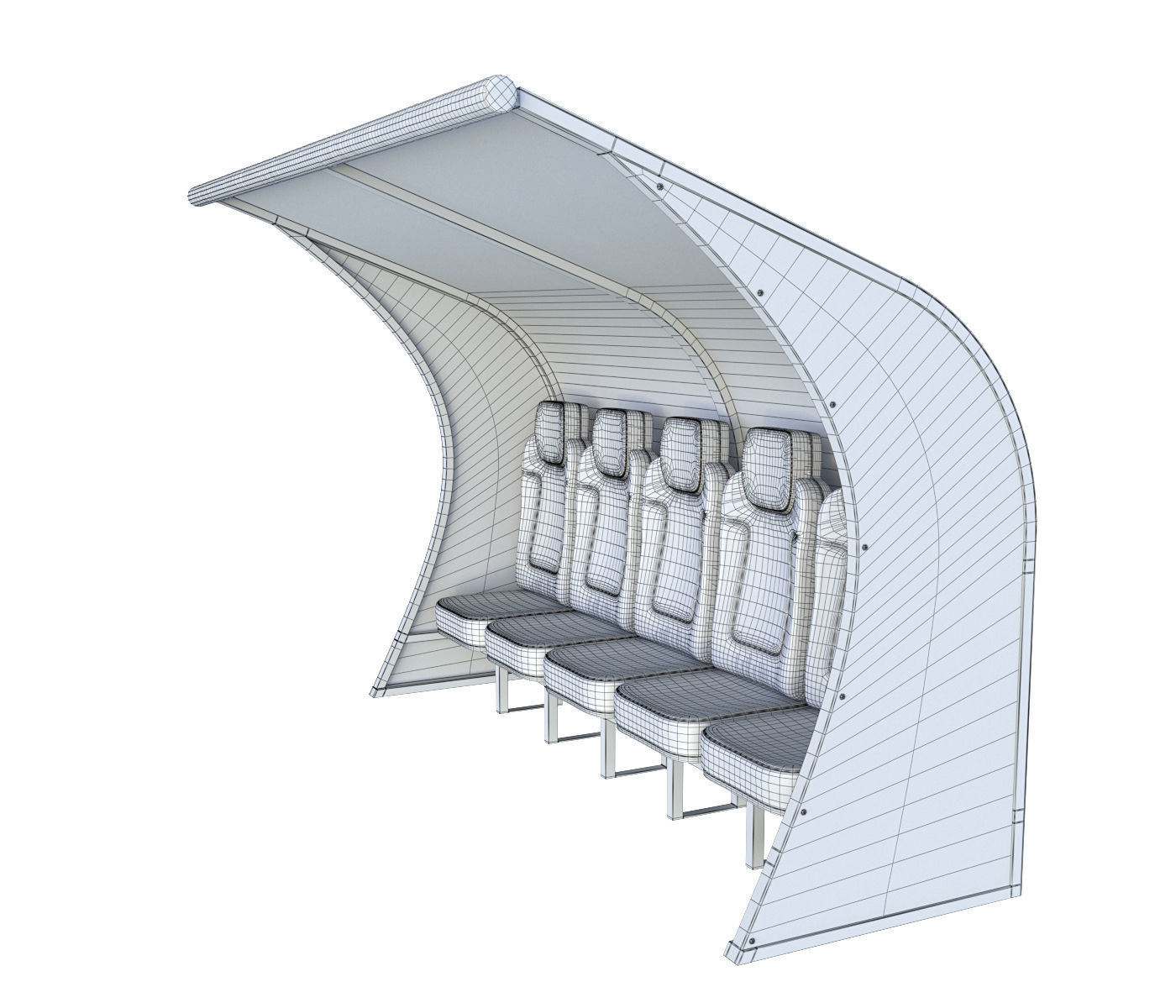 Team shelter 3D model_10