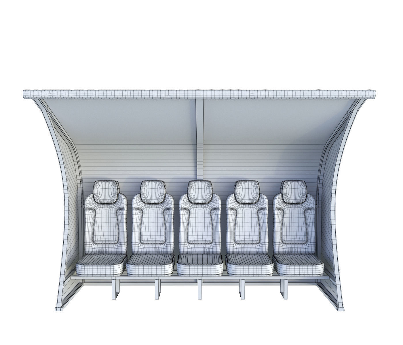 Team shelter 3D model_9