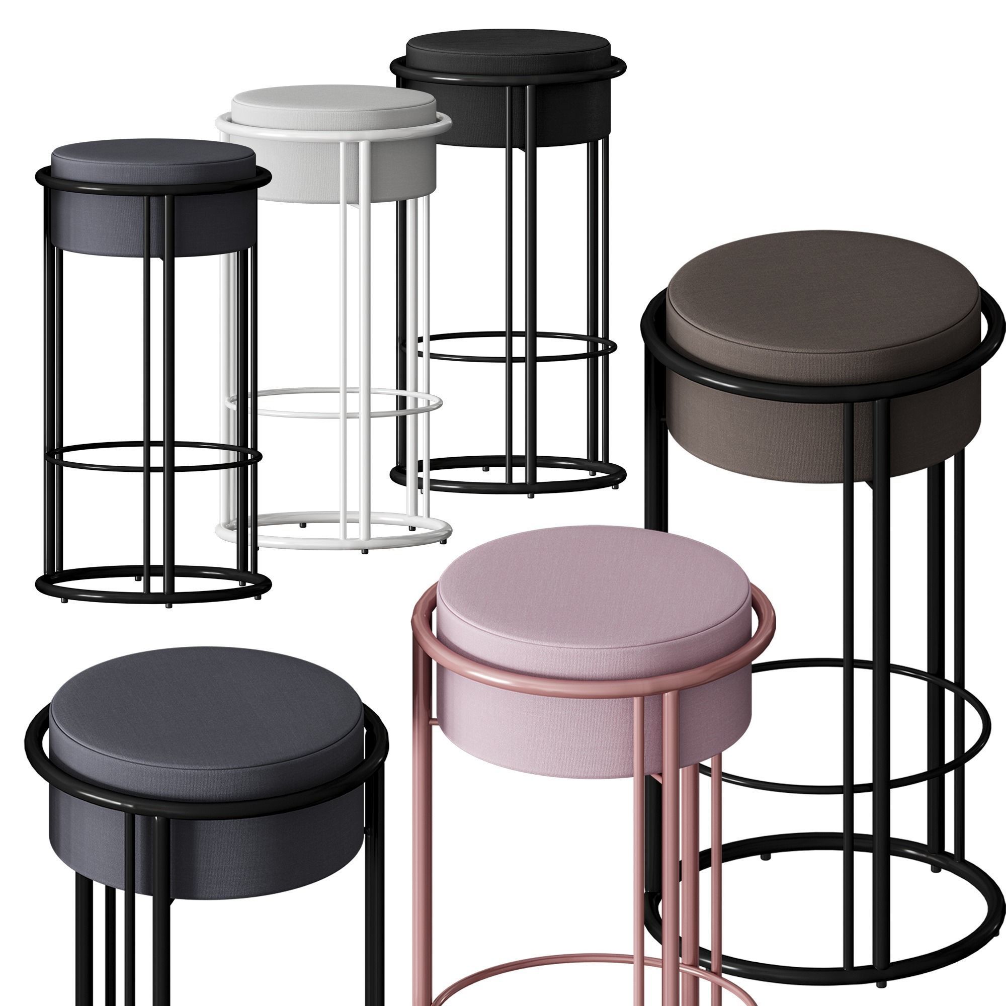 Mobboli UP Stool 3D model_2