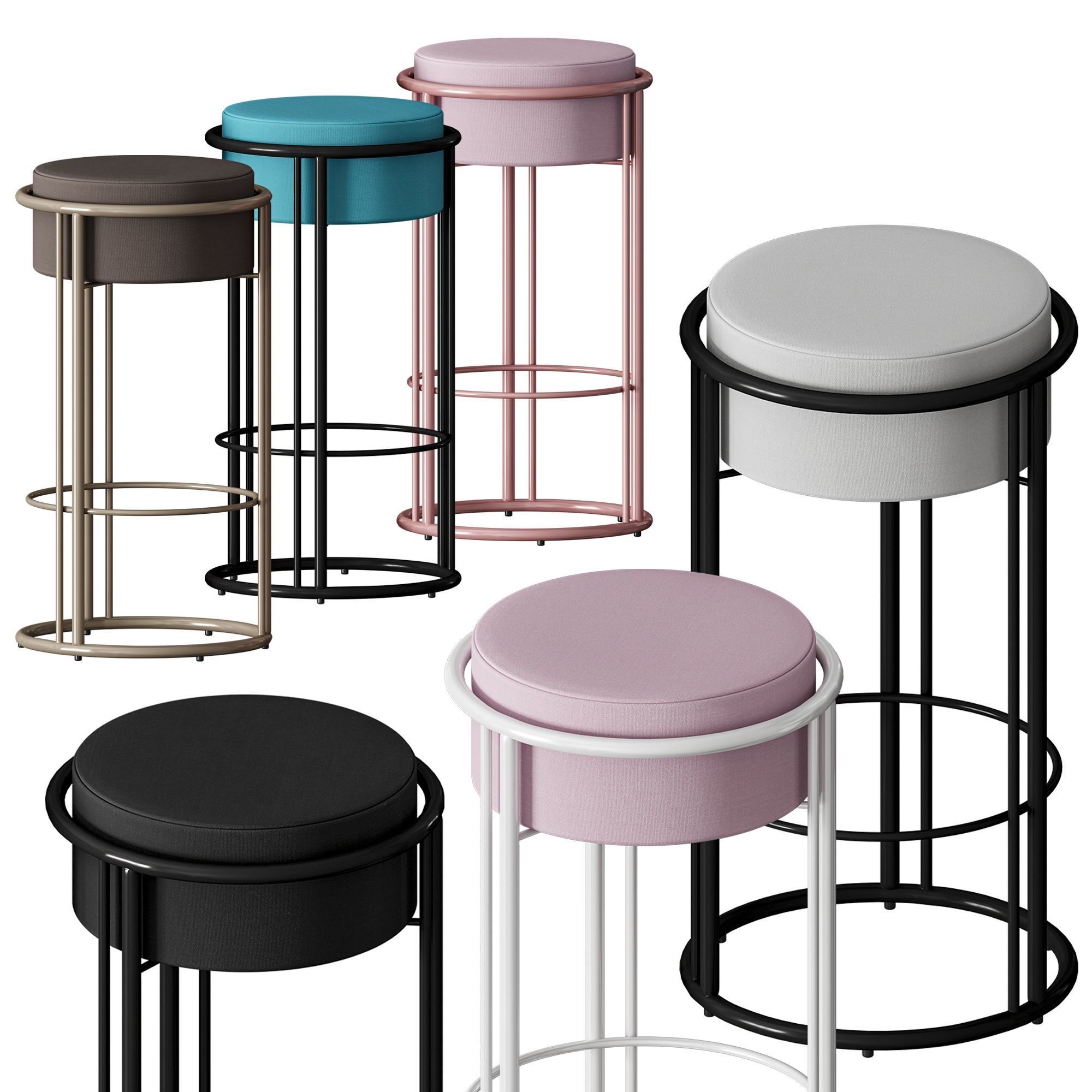 Mobboli UP Stool 3D model_1
