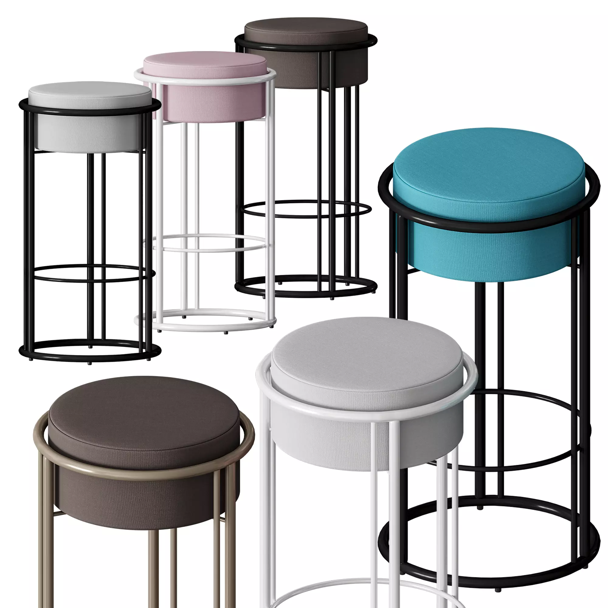 Mobboli UP Stool 3D model_0
