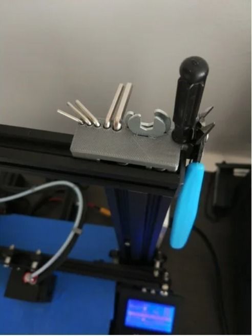 Ender 3 3D printer -tool Holder 3D print model_5