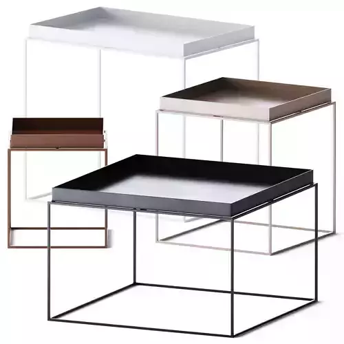Tray table set by Hay