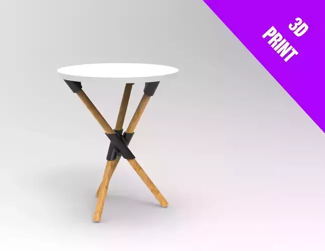 SIDE TABLE - BEDSIDE TABLE - 3D PRINT 3D print model
