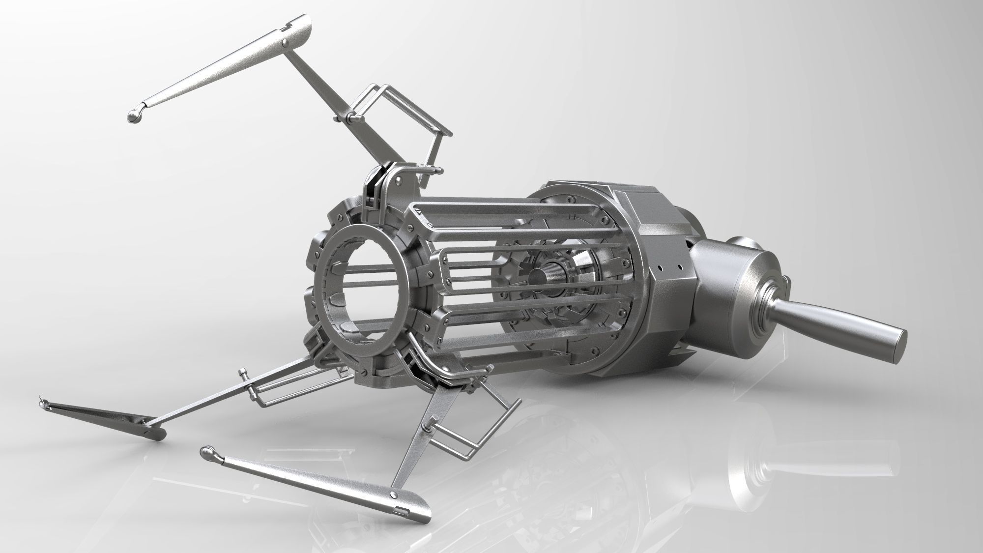 Gravity Gun - Half Life 3D model_9