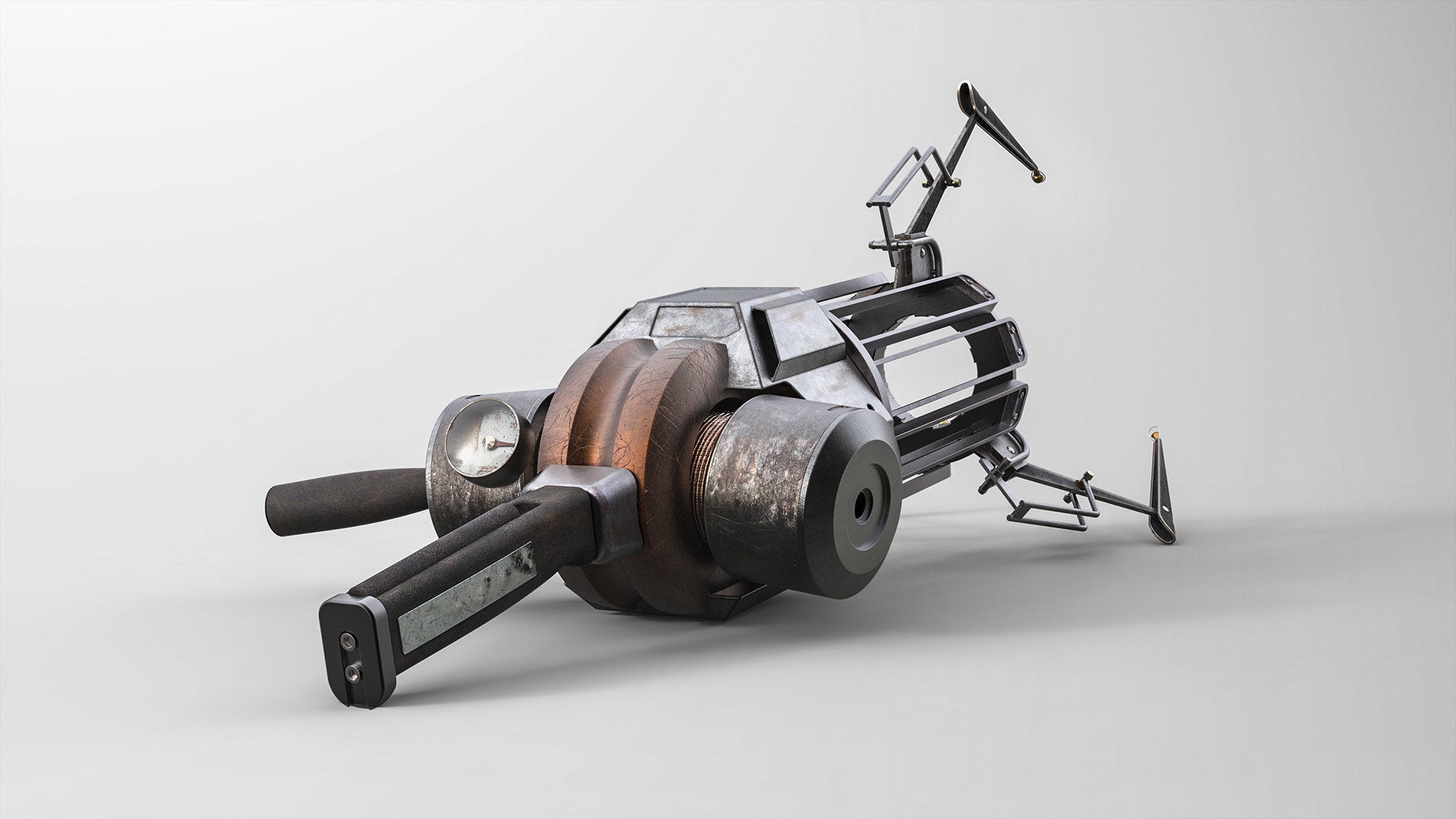 Gravity Gun - Half Life 3D model_1