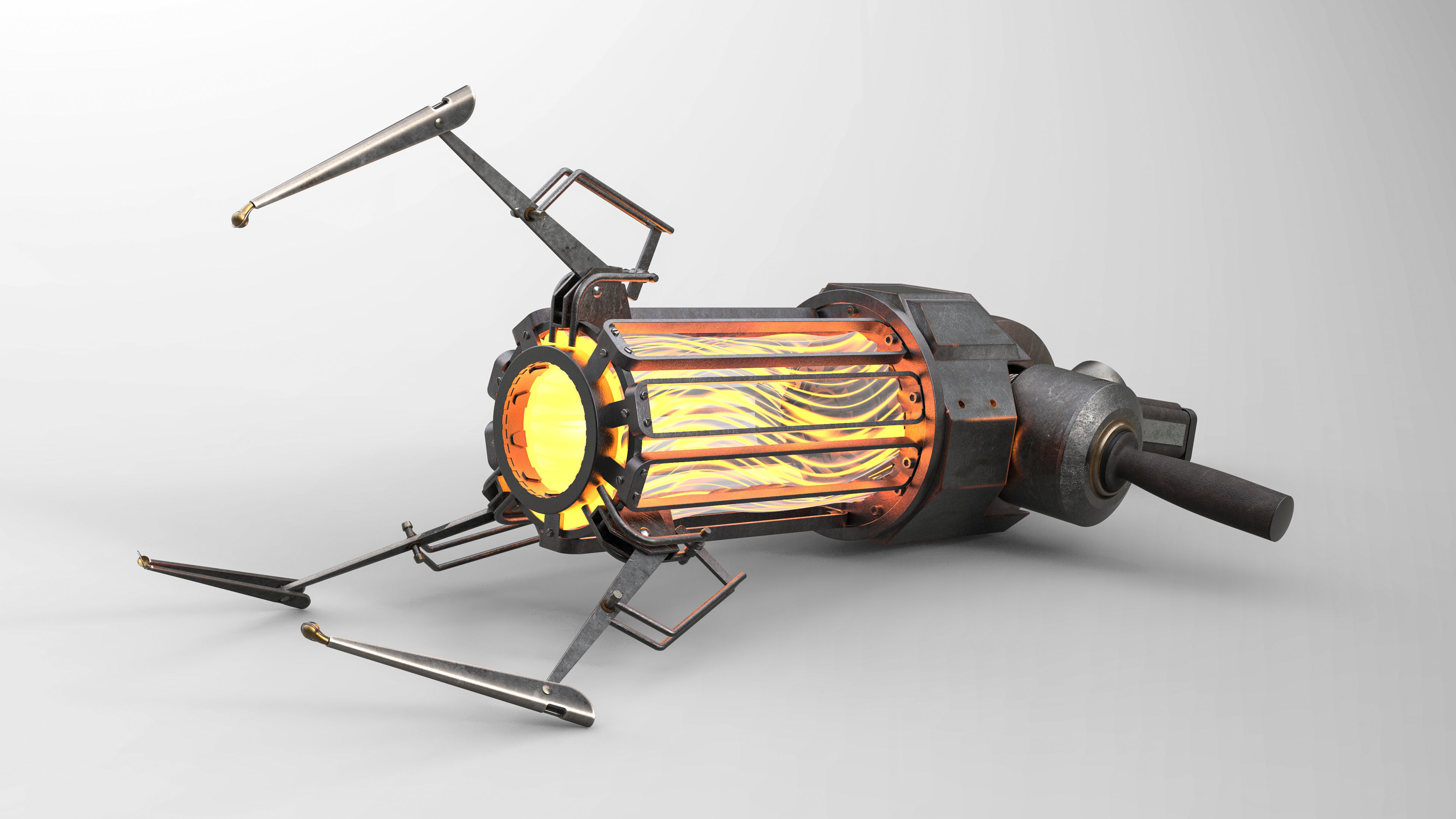 Gravity Gun - Half Life 3D model_2