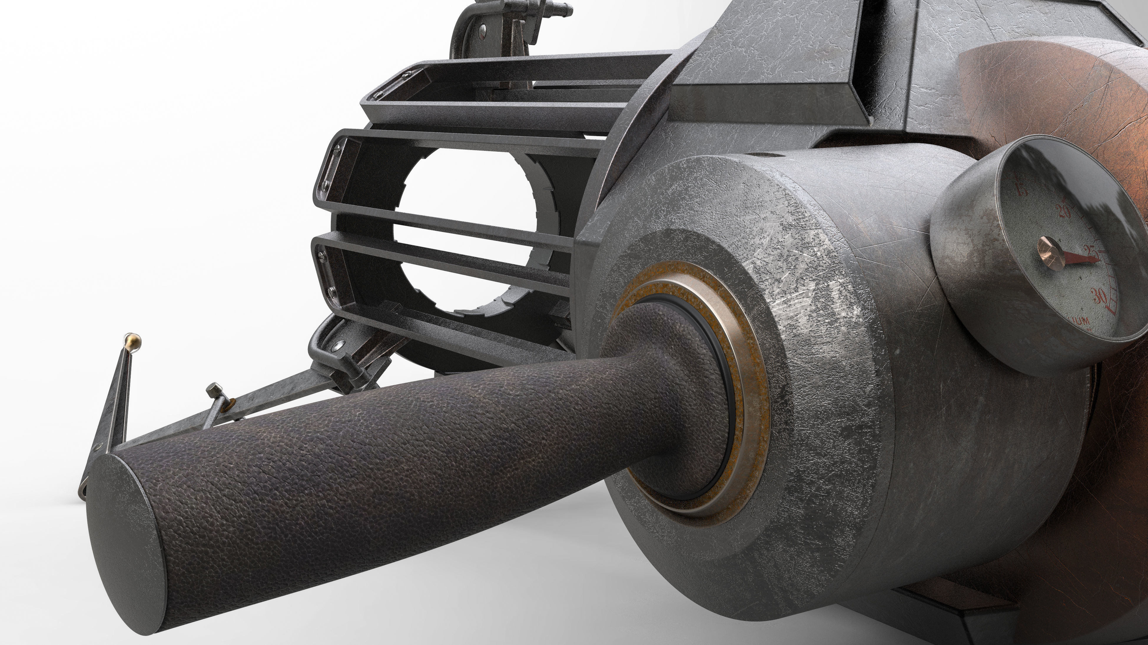 Gravity Gun - Half Life 3D model_5