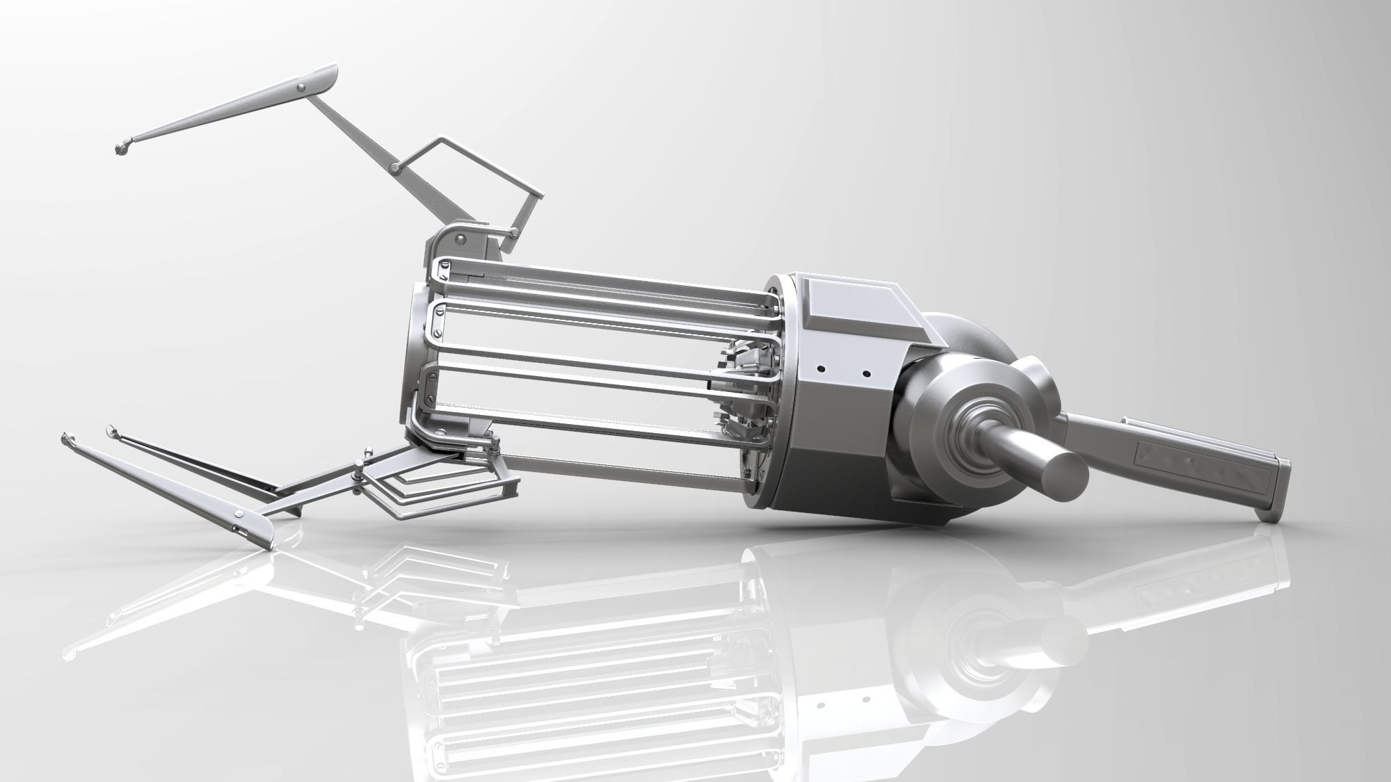 Gravity Gun - Half Life 3D model_11