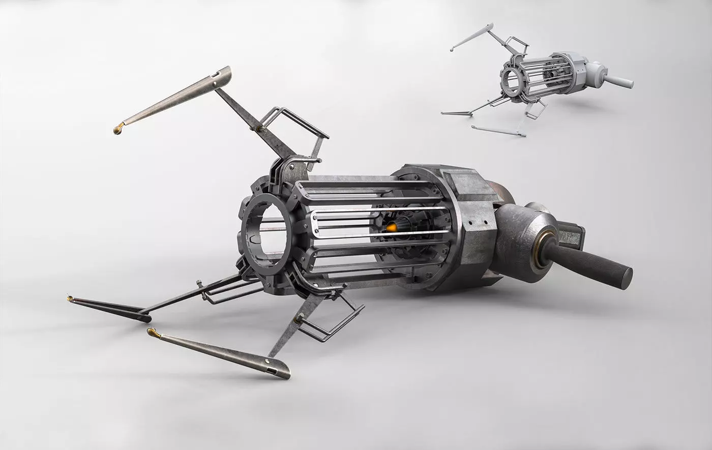 Gravity Gun - Half Life 3D model_0