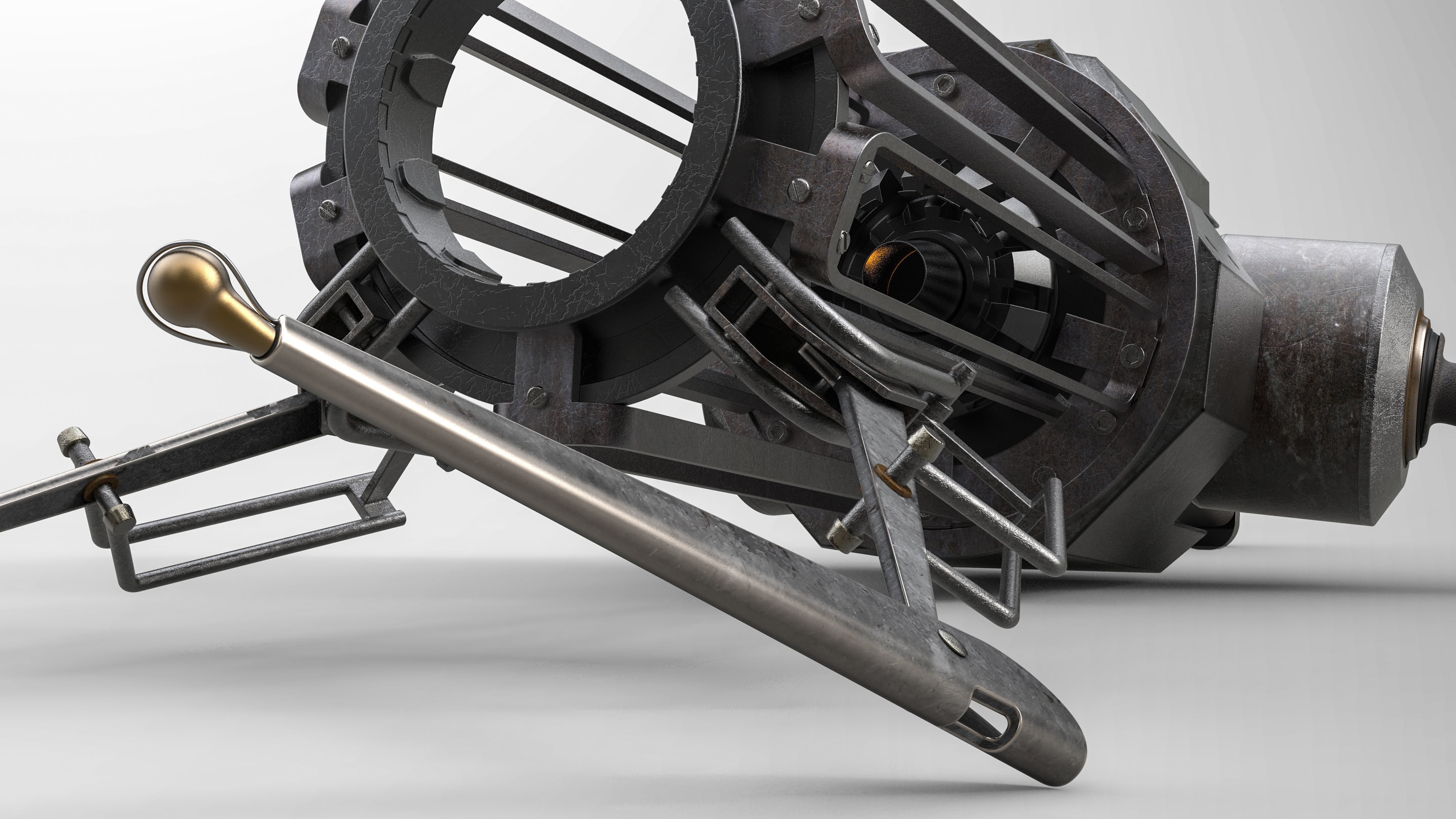 Gravity Gun - Half Life 3D model_6