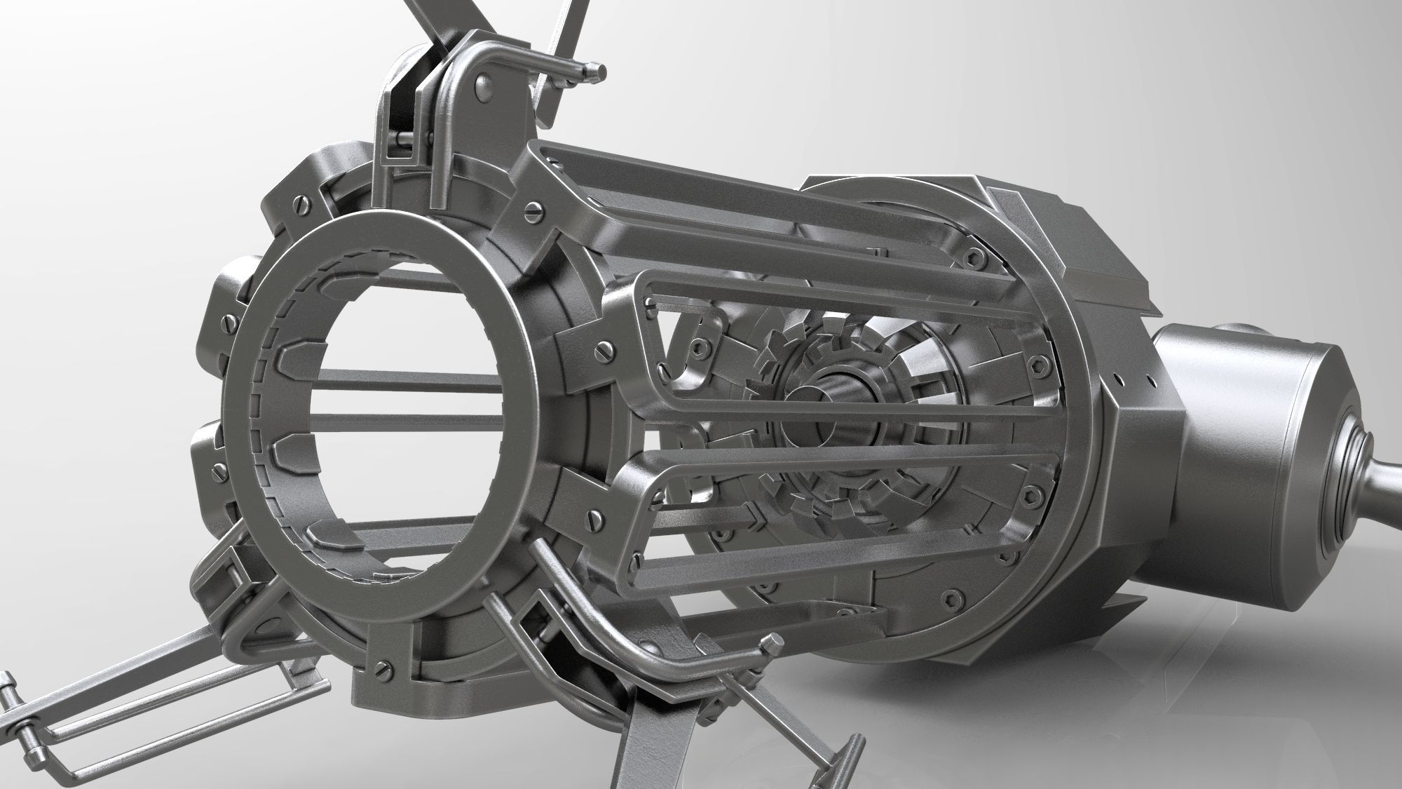 Gravity Gun - Half Life 3D model_10