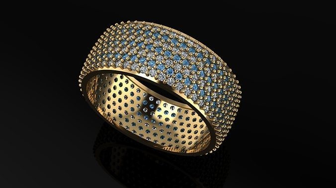 Wedding ring  3D print model