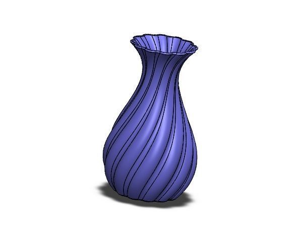 vase for houseware 3D print model_2