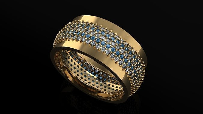 Wedding ring 3D print model