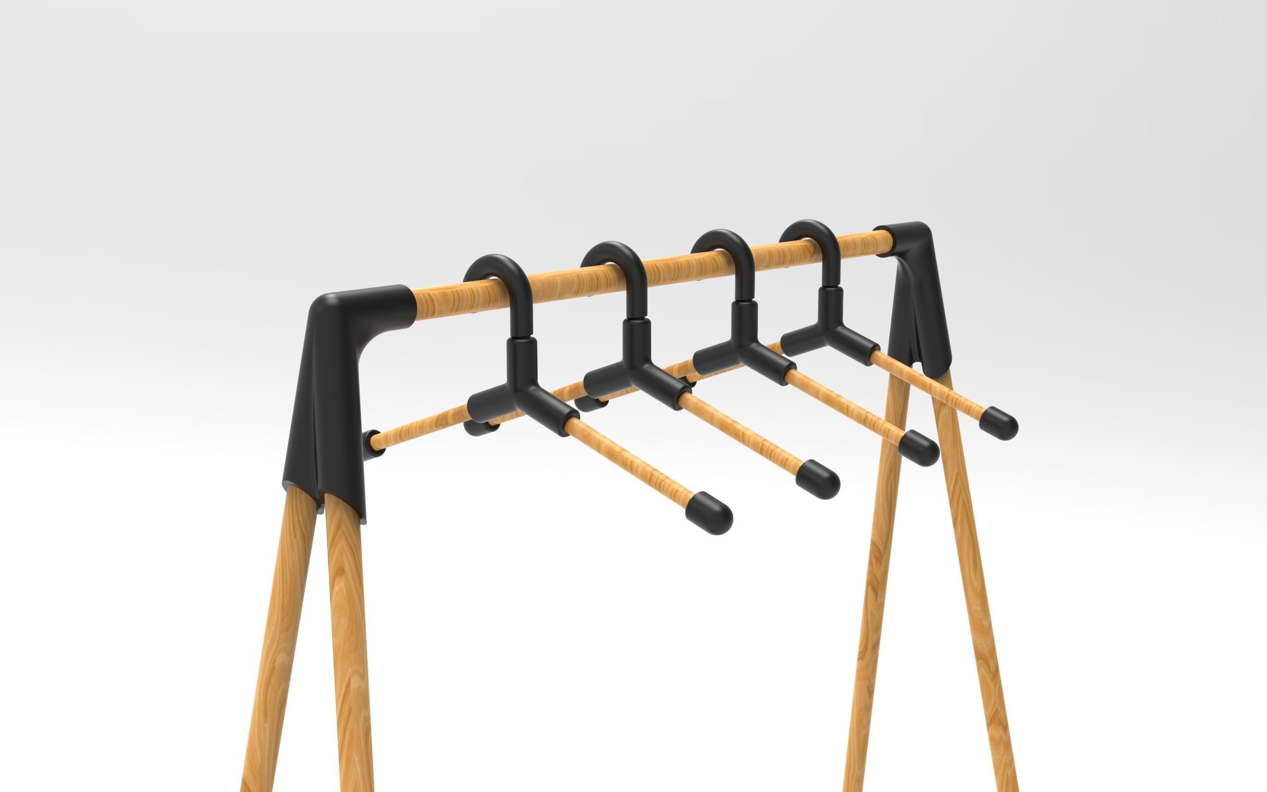 CLOTH RACK - 3D PRINTED 3D print model_2