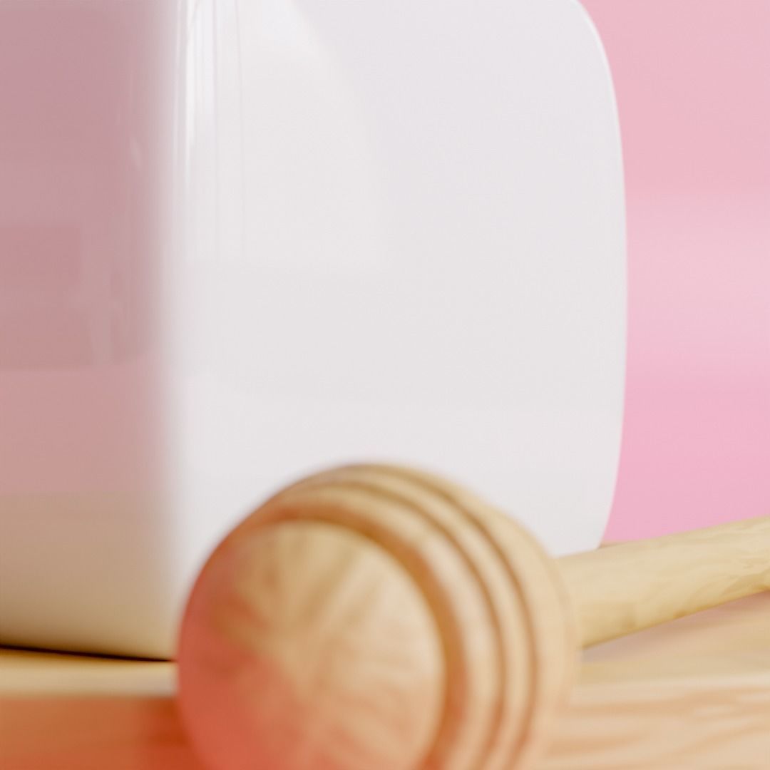 Honey Dipper 3D model_1