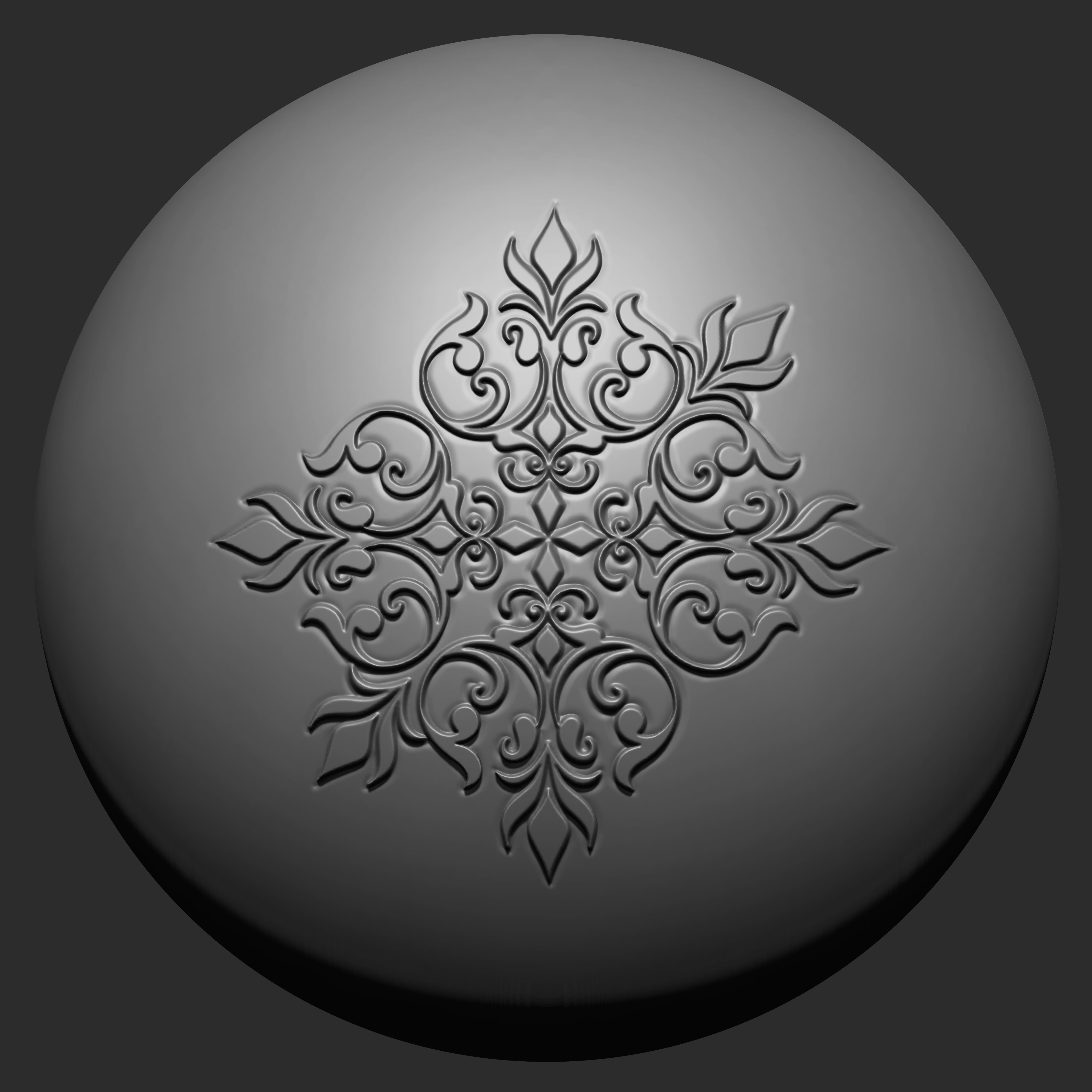 Ornament VDM Brush Pack Vol4 30 in One 3D model_2