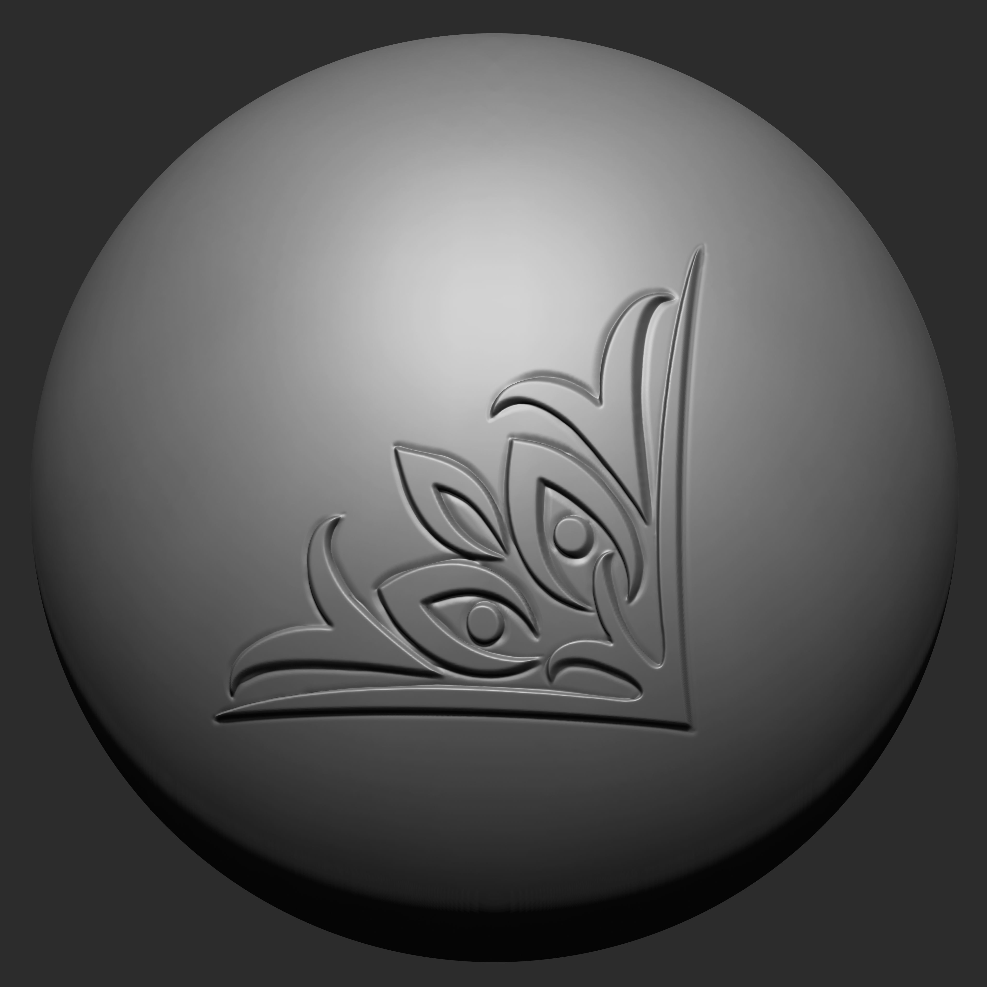Ornament VDM Brush Pack Vol4 30 in One 3D model_19