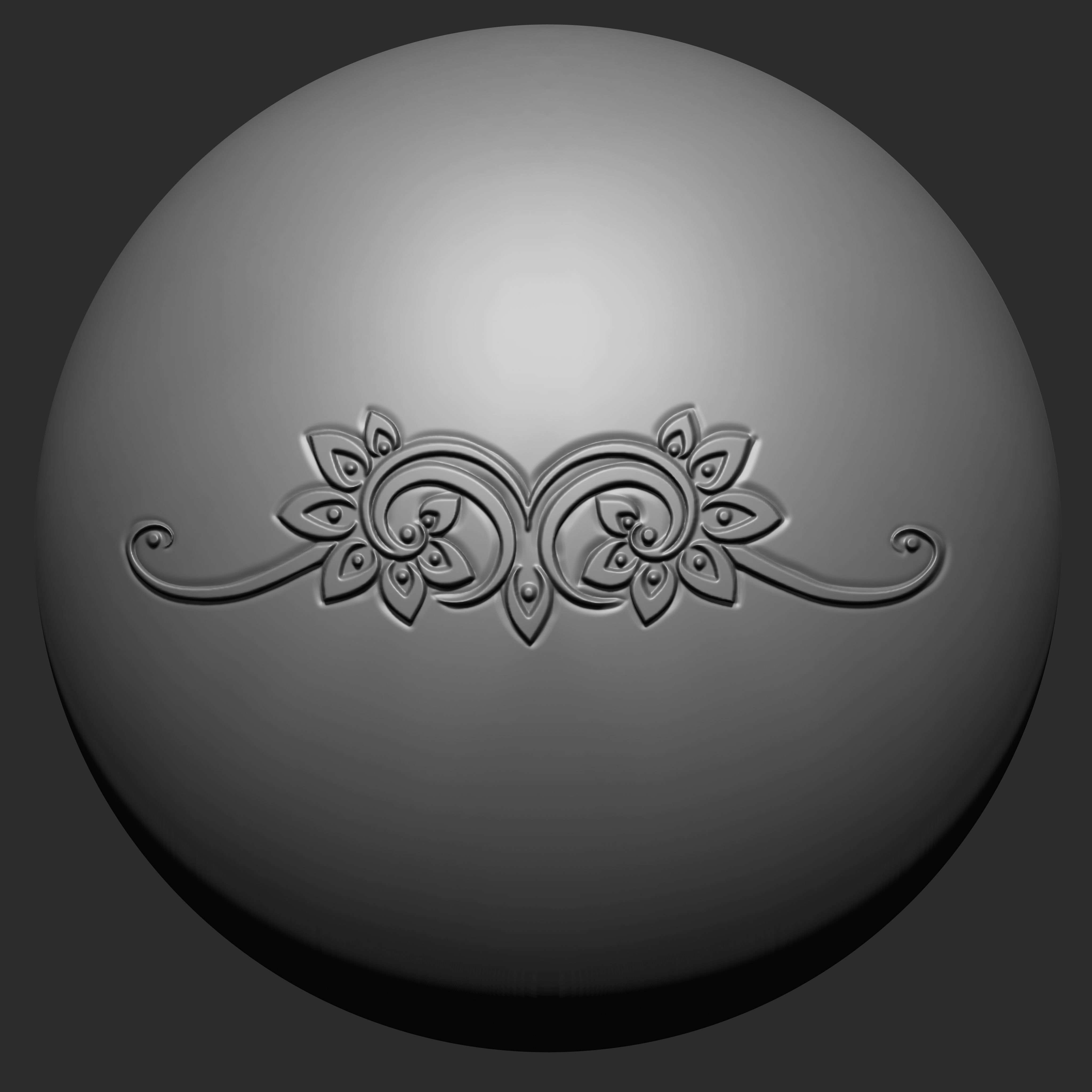Ornament VDM Brush Pack Vol4 30 in One 3D model_10