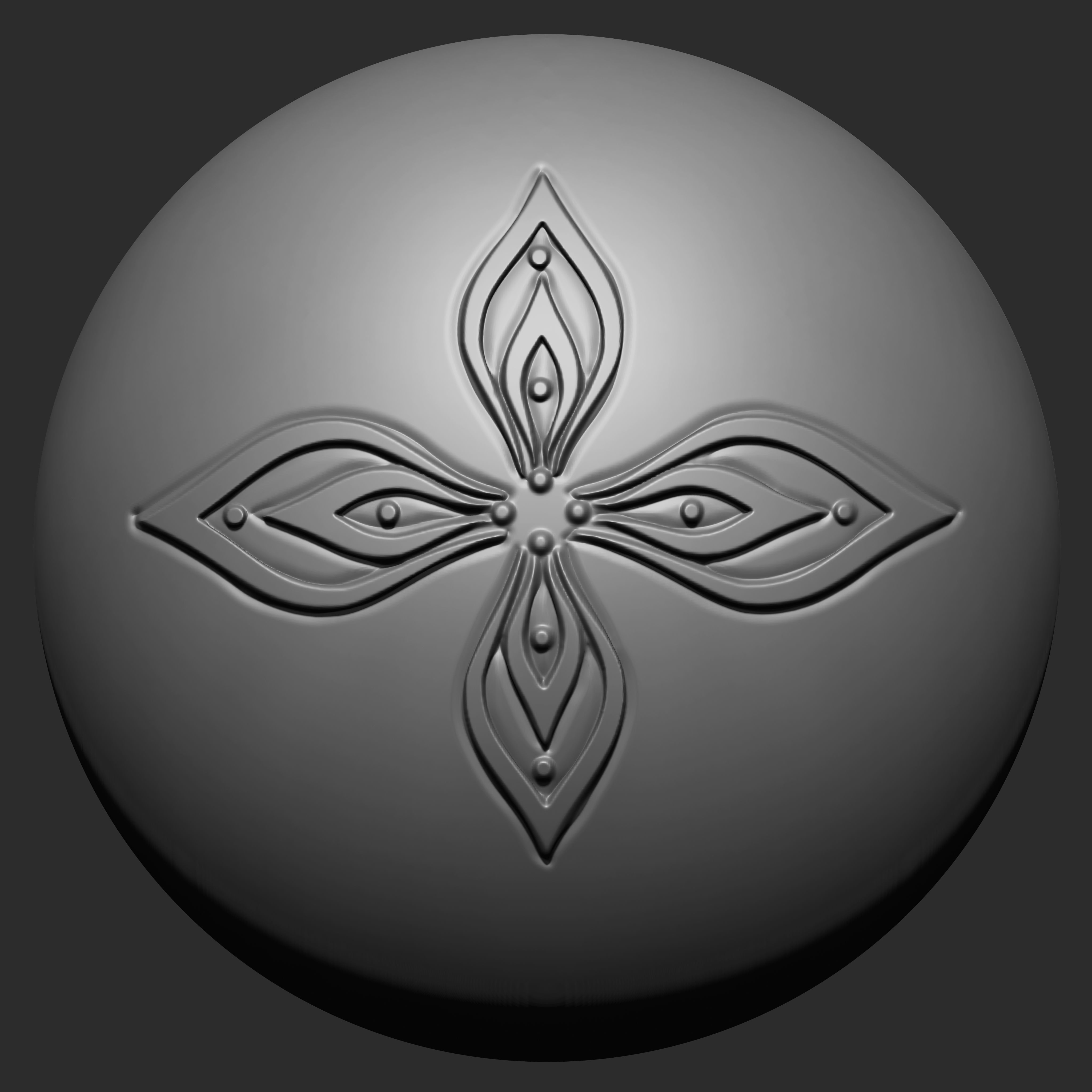 Ornament VDM Brush Pack Vol4 30 in One 3D model_25
