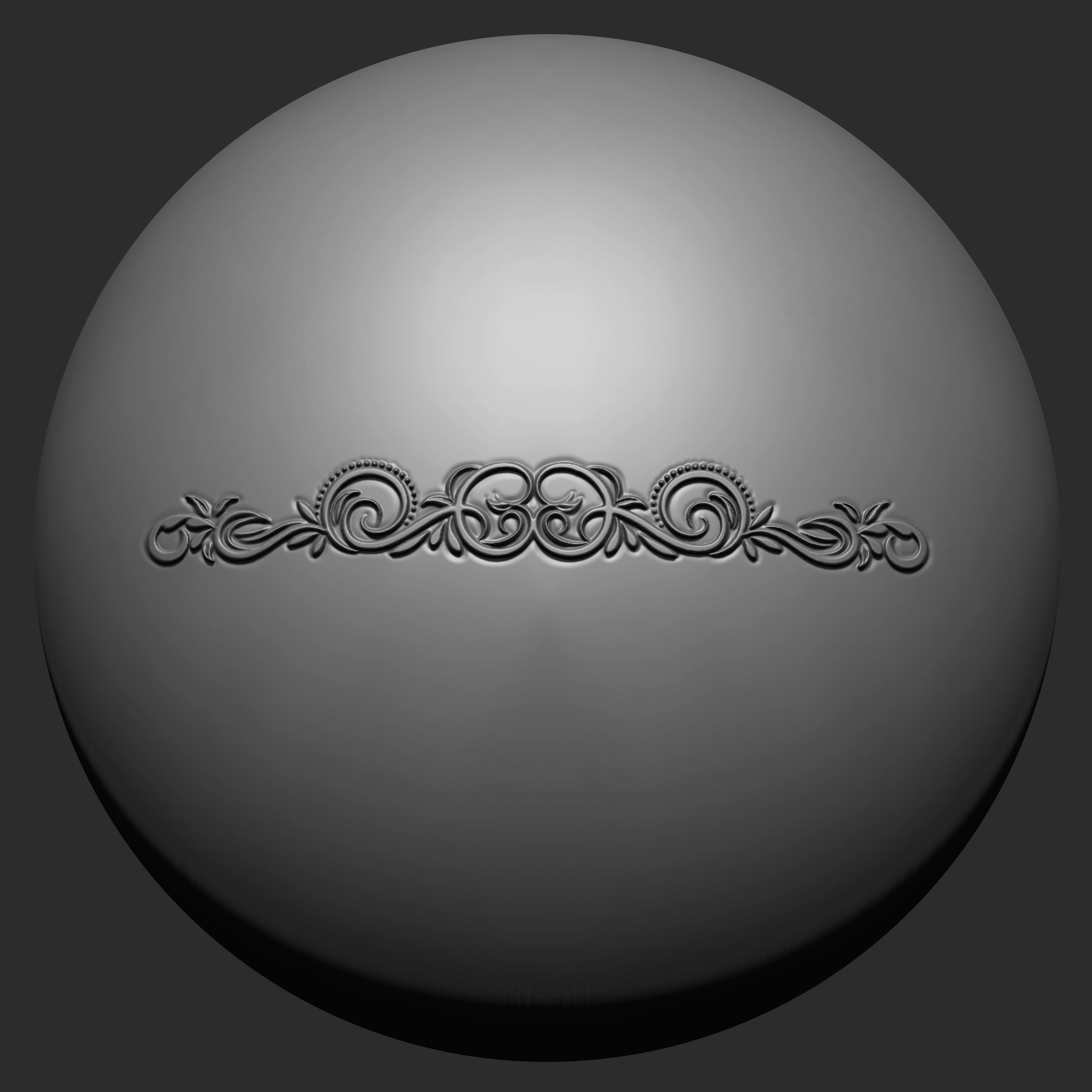 Ornament VDM Brush Pack Vol4 30 in One 3D model_7