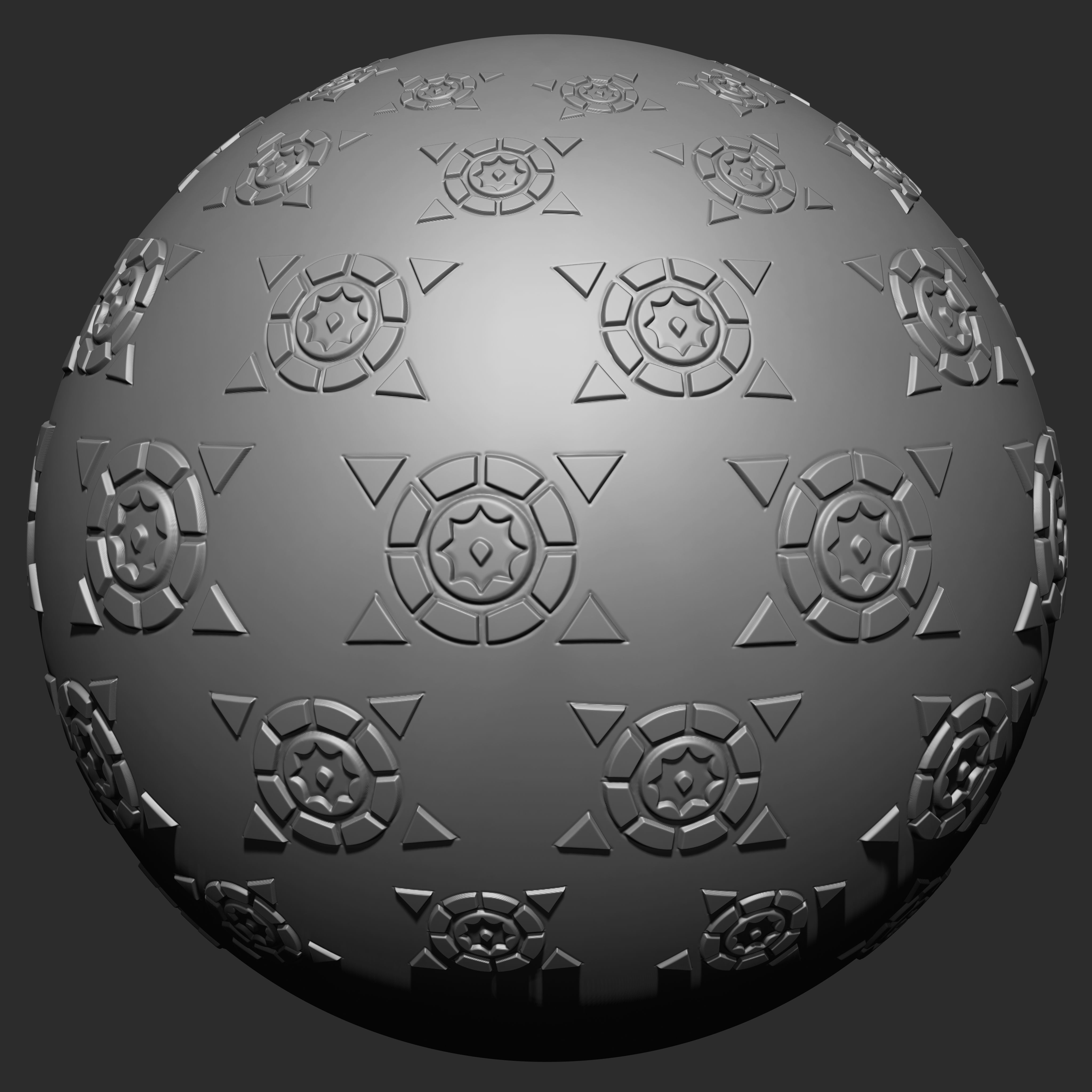 Ornament VDM Brush Pack Vol4 30 in One 3D model_29