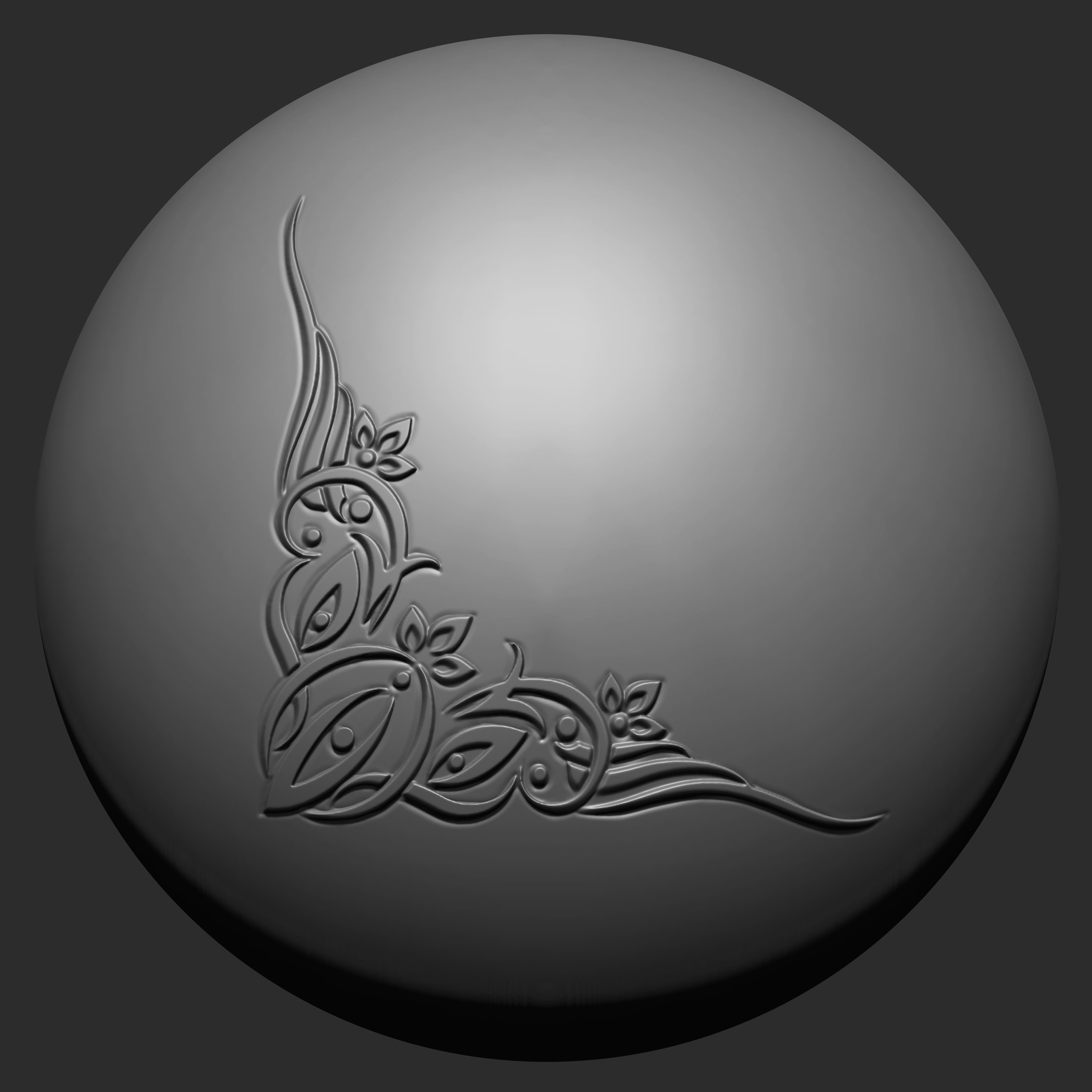 Ornament VDM Brush Pack Vol4 30 in One 3D model_15