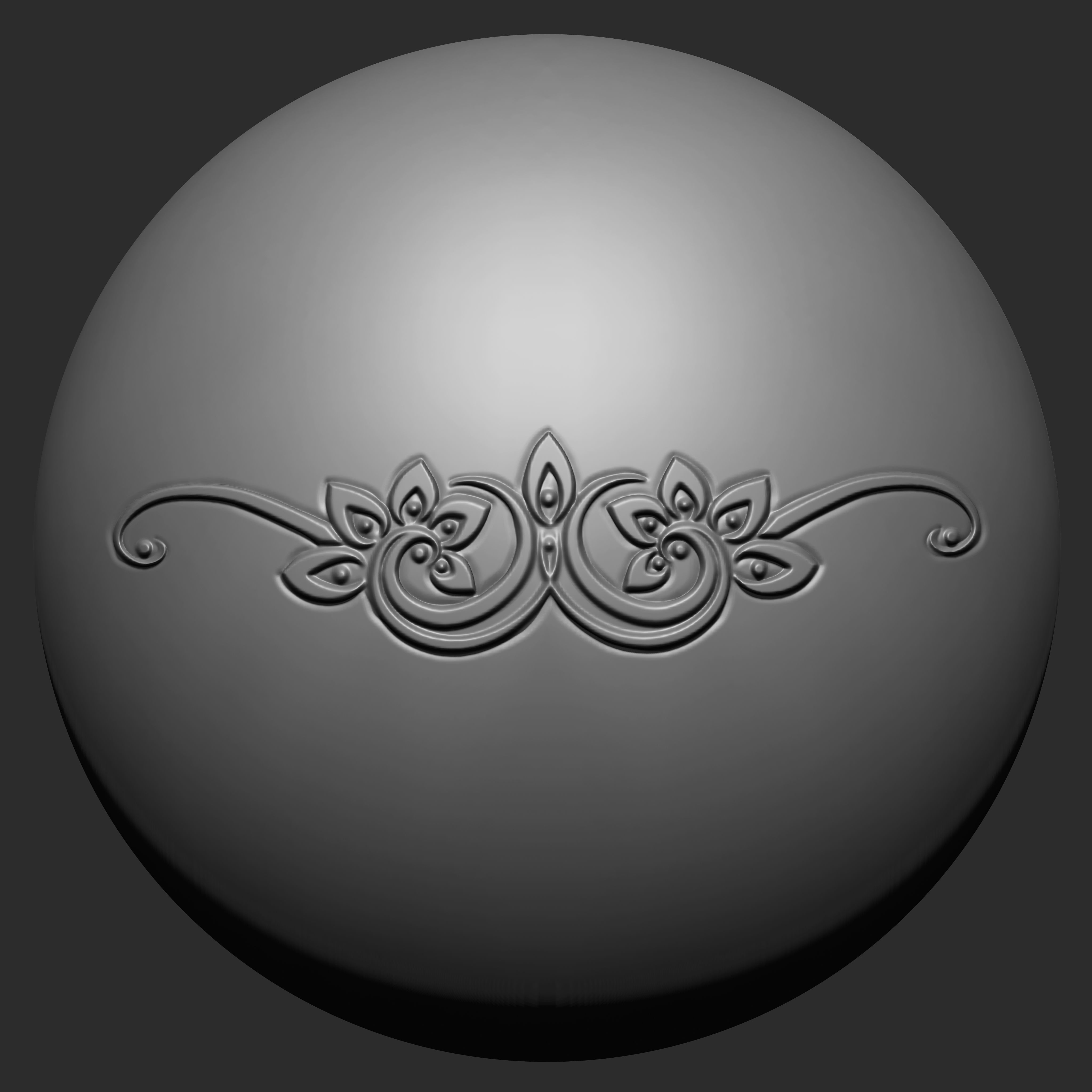 Ornament VDM Brush Pack Vol4 30 in One 3D model_8