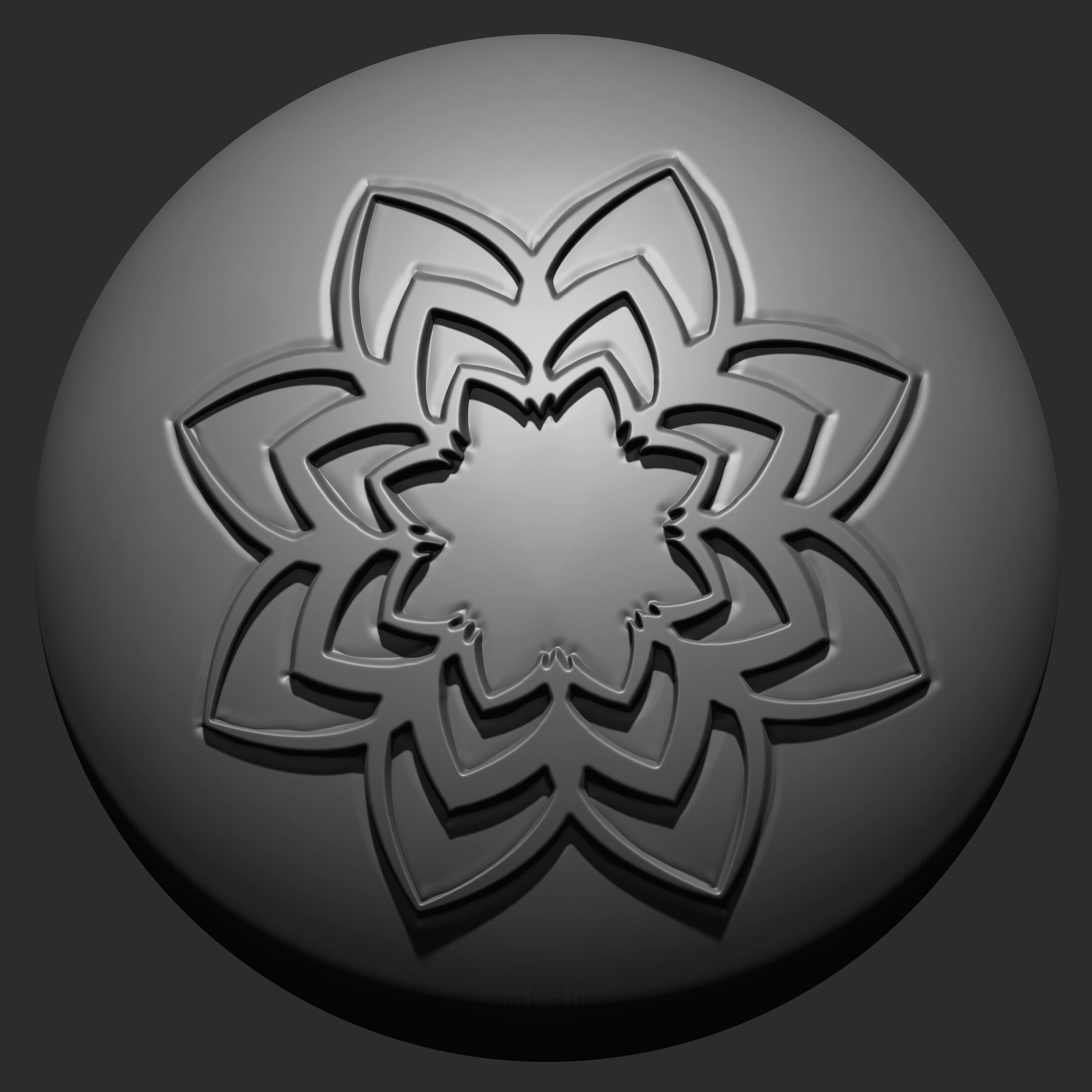 Ornament VDM Brush Pack Vol4 30 in One 3D model_24