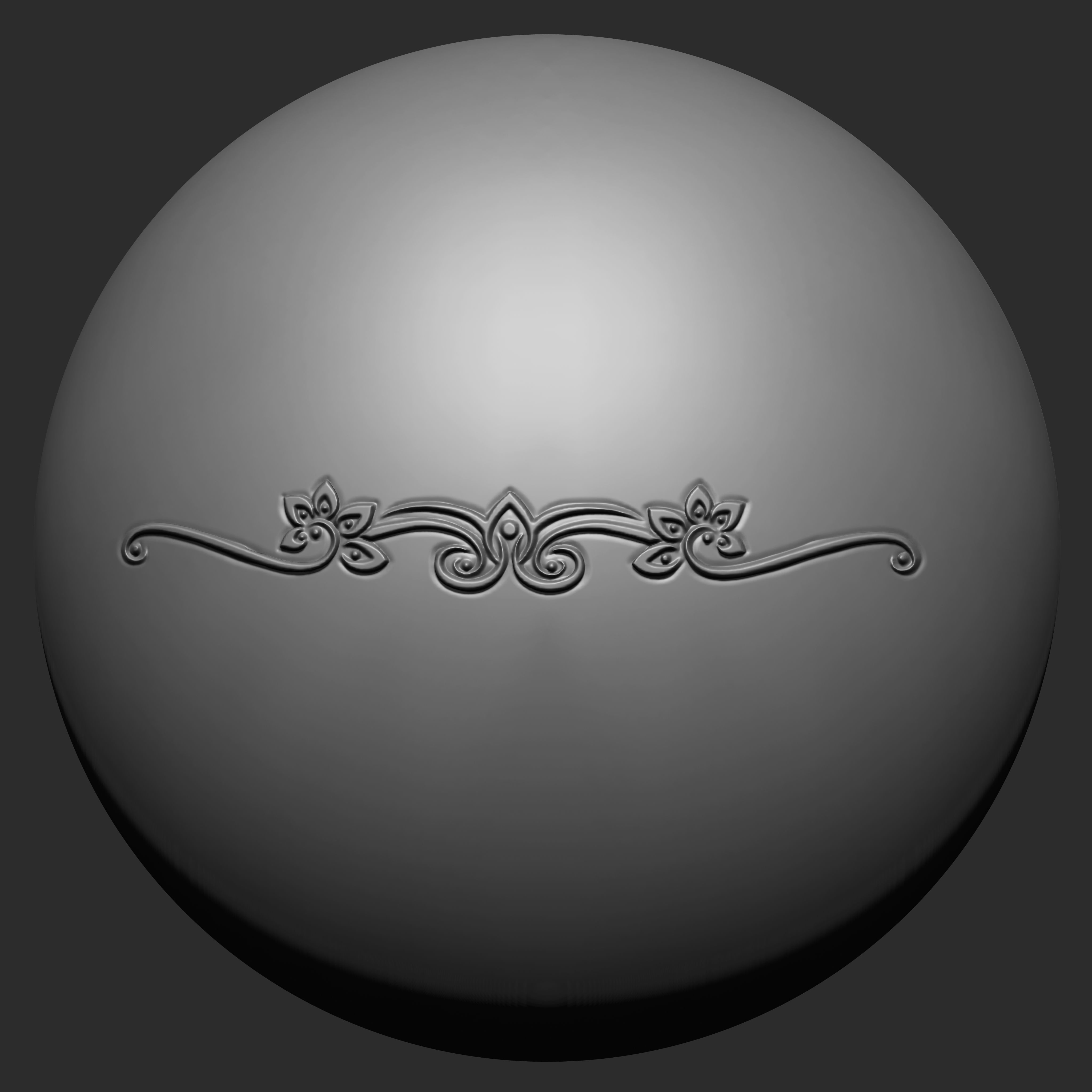Ornament VDM Brush Pack Vol4 30 in One 3D model_14
