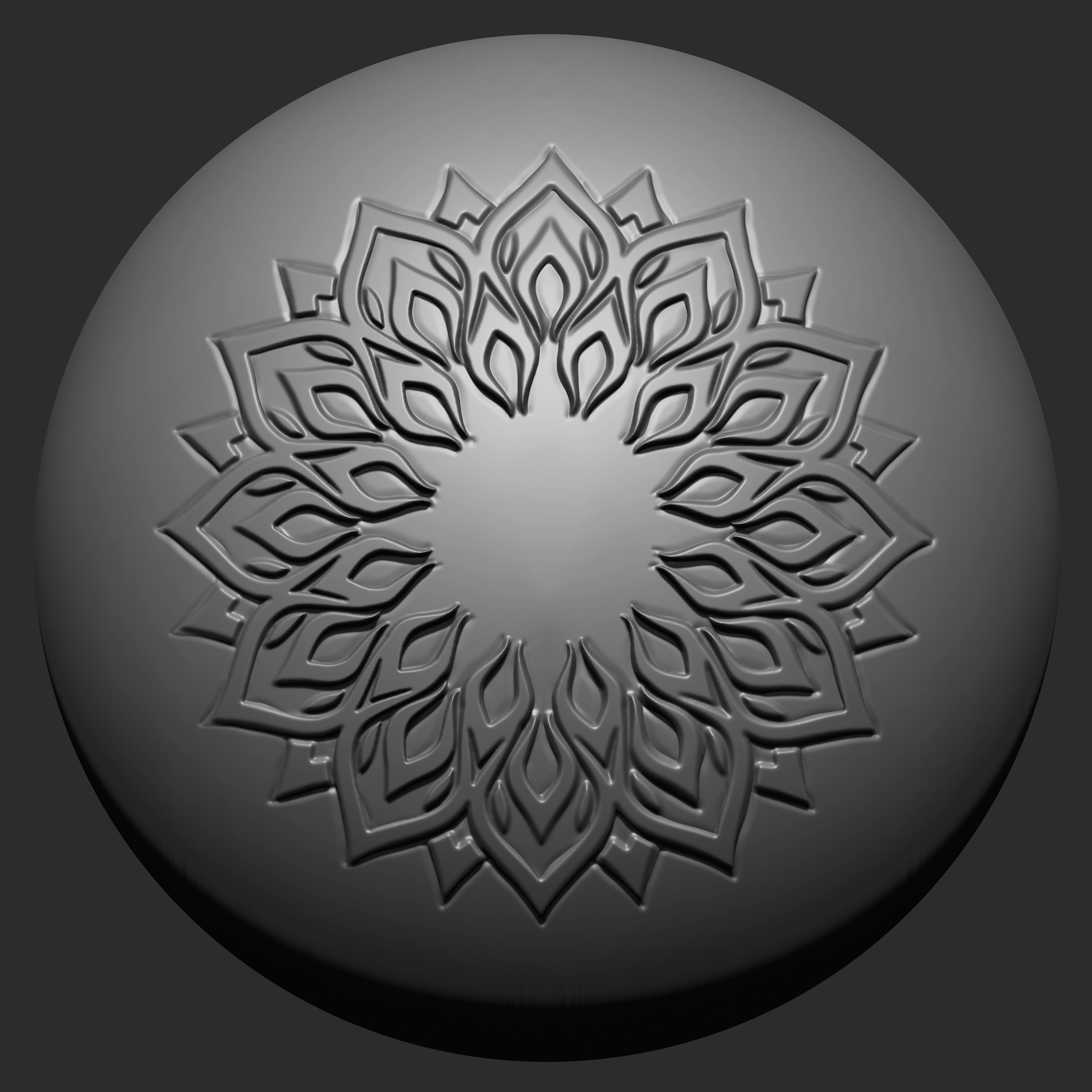 Ornament VDM Brush Pack Vol4 30 in One 3D model_26