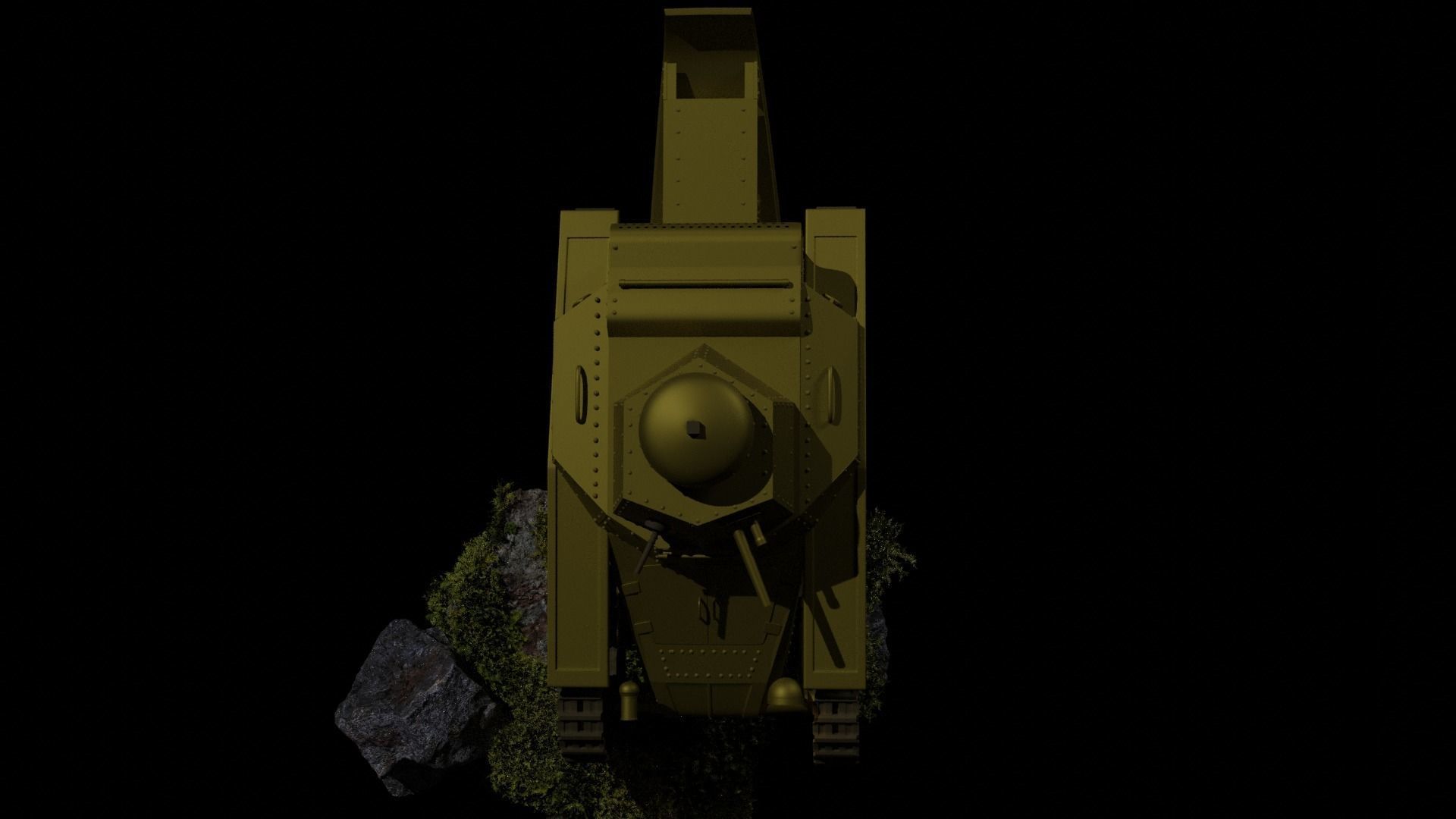 Tank t-18 Free 3D model_11