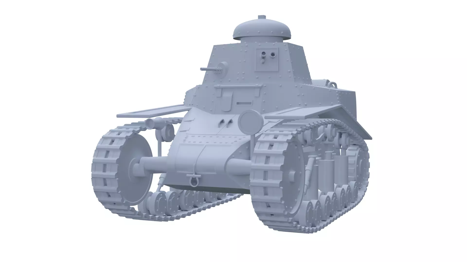 Tank t-18 Free 3D model_0