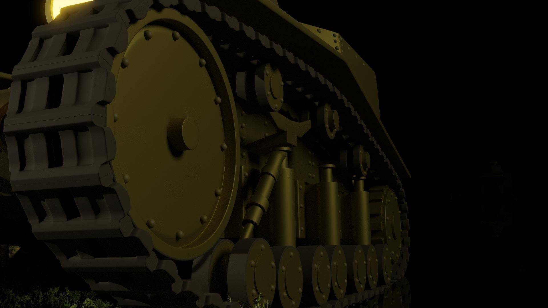 Tank t-18 Free 3D model_9