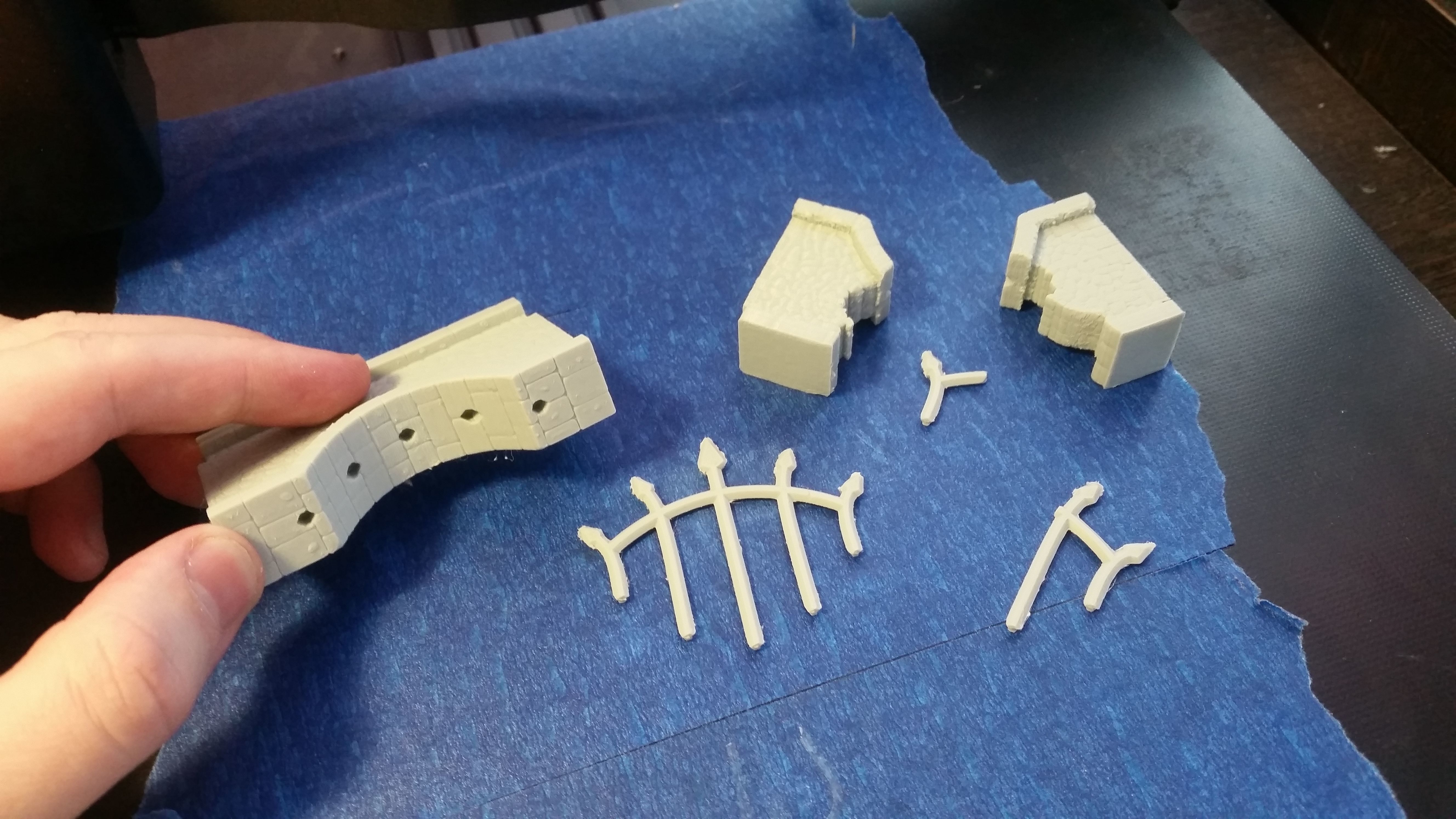 Fantasy wall 3 3d print 3D model 3D printable | CGTrader