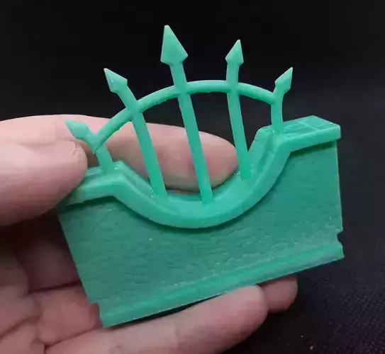 Fantasy wall 3 3d print 3D print model