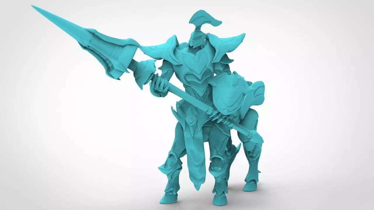Lancer Zero Hecarim- League Of Legends 3D print model