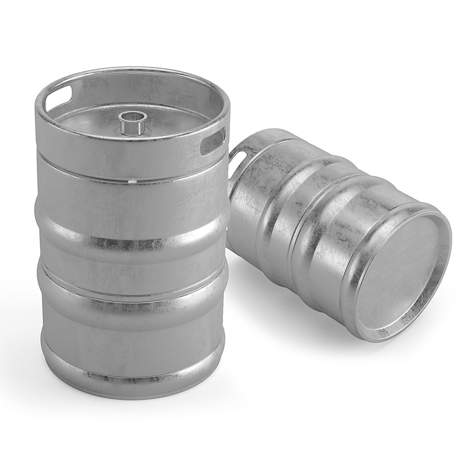 Beer keg 50 liters 3D model CGTrader