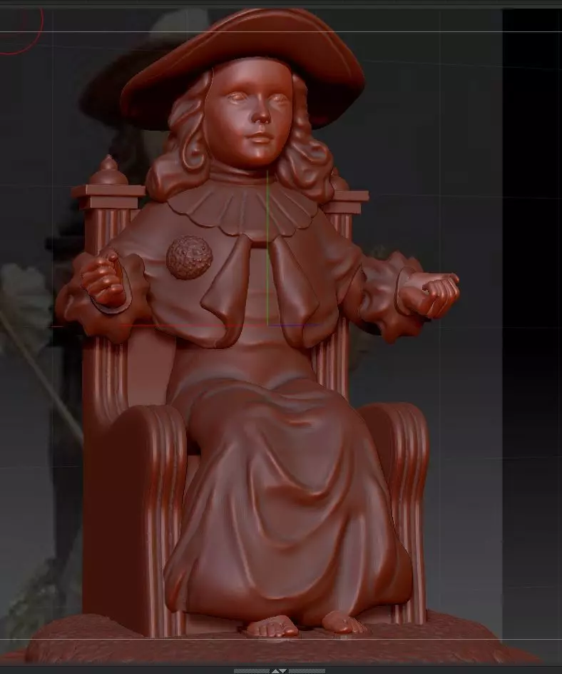 Divino Nino Atocha 3D model