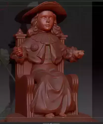 Divino Nino Atocha 3D model