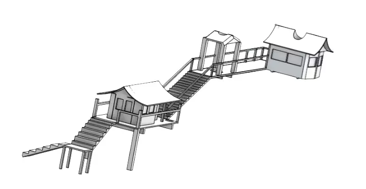 Massive Tree House 3d File Free 3D print model