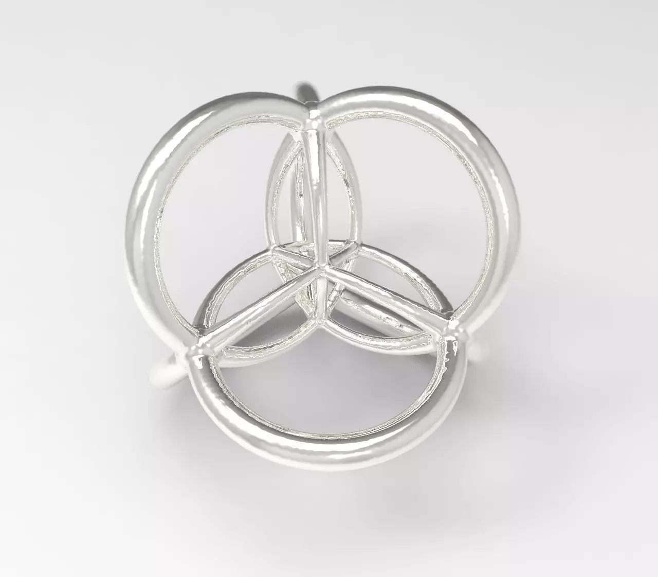 Hypersphere Bead - Multidimensional Scientific Pendant 3D model 3D print model