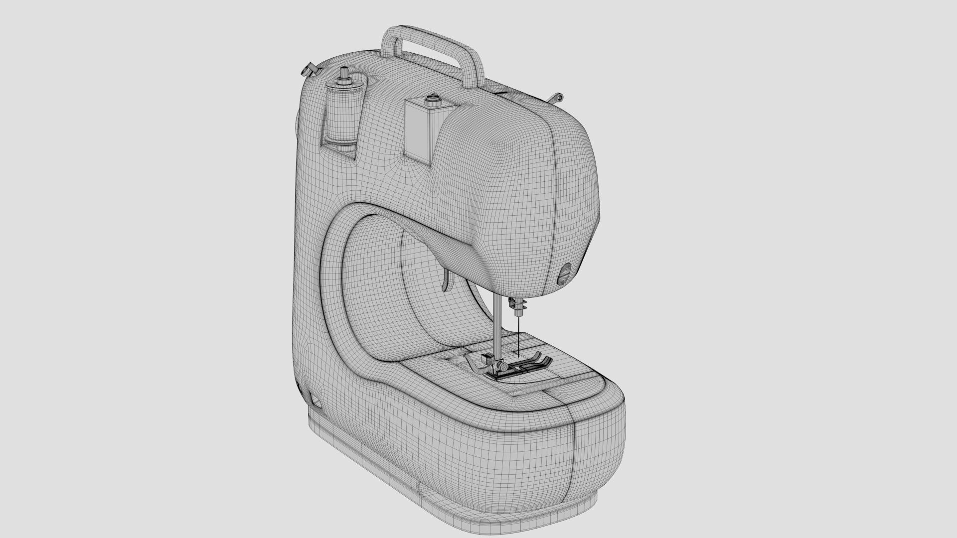 Aonesy Portable Sewing Machine  3D model_21