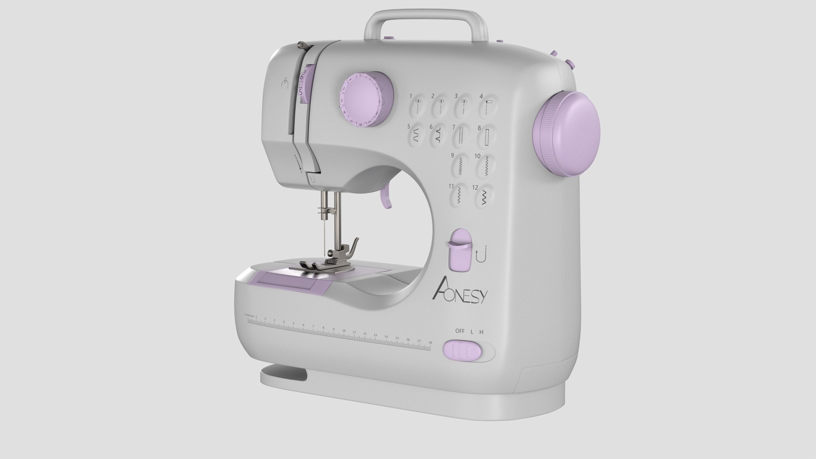 Aonesy Portable Sewing Machine  3D model_4