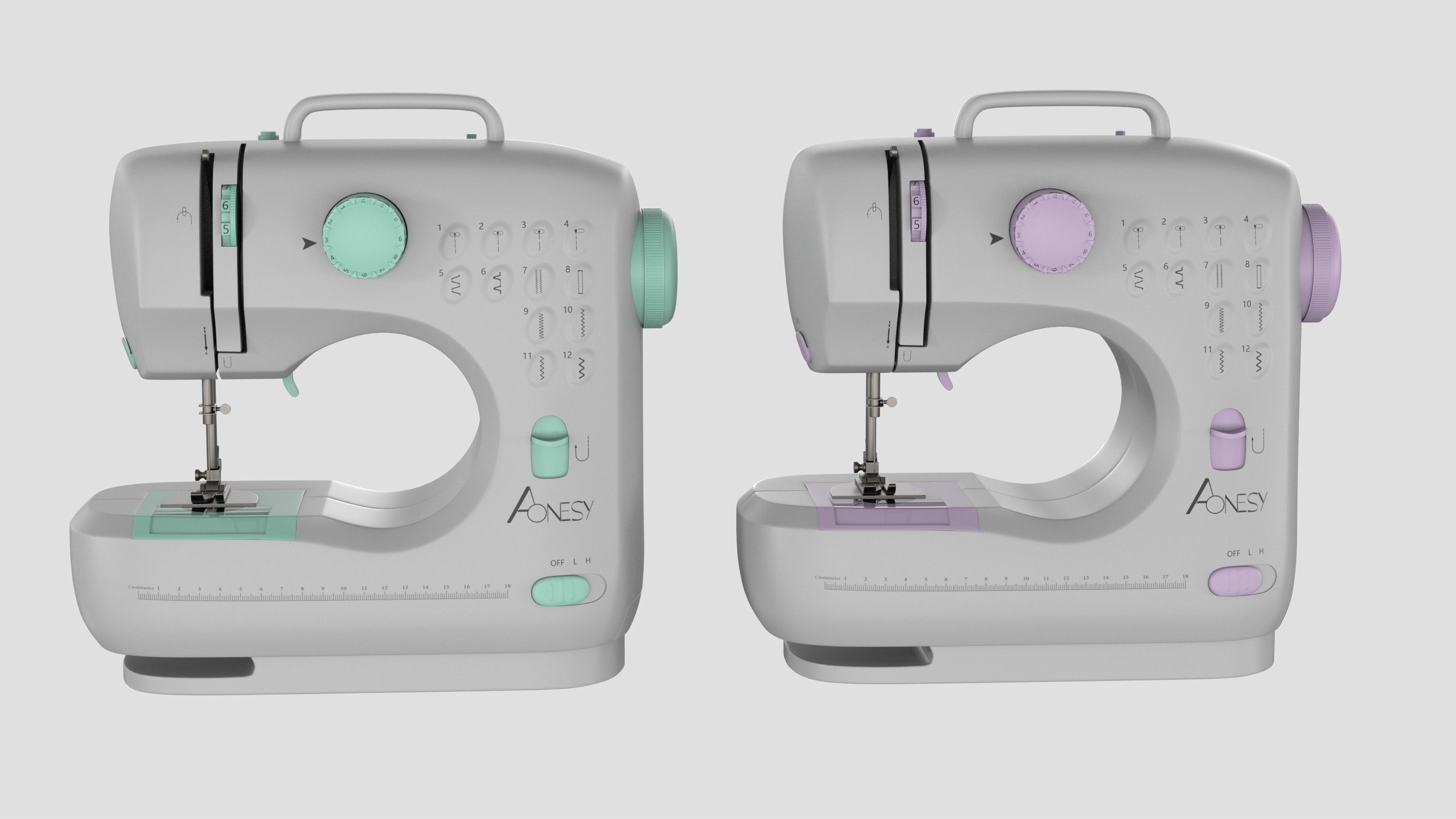 Aonesy Portable Sewing Machine  3D model_2
