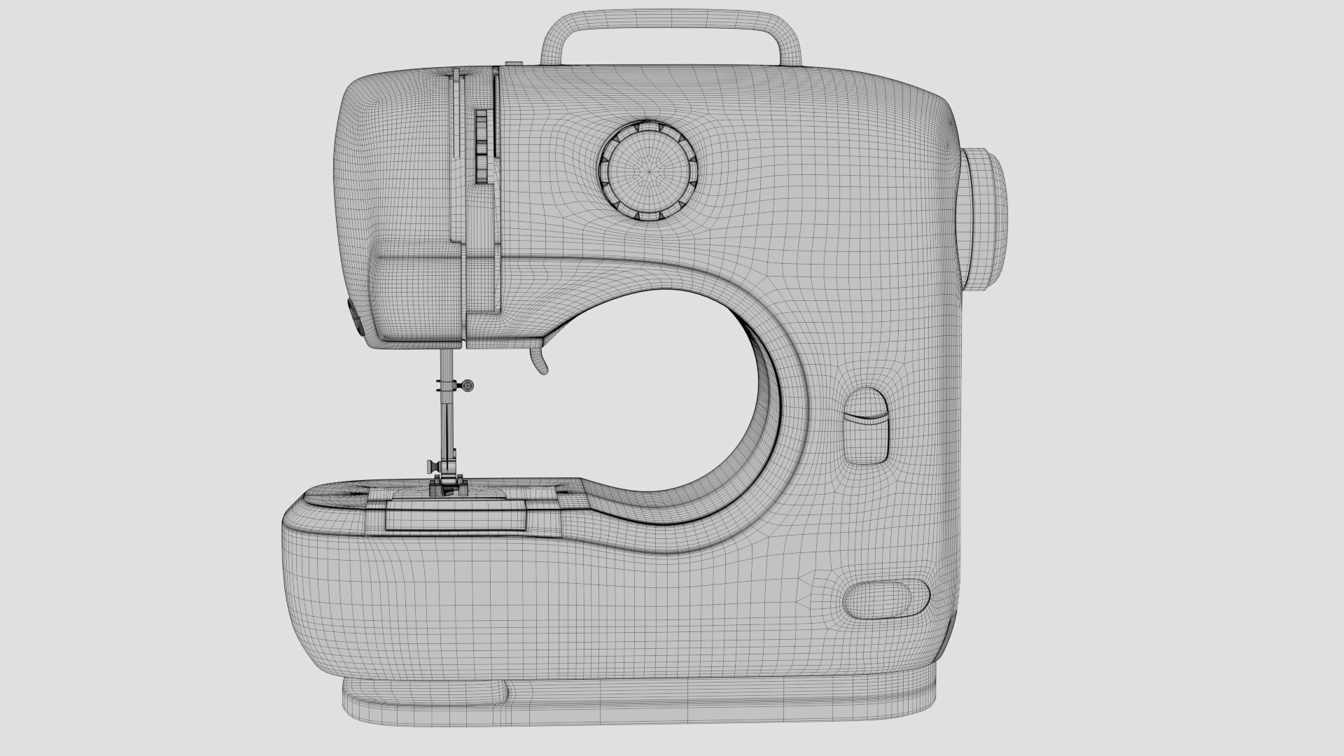 Aonesy Portable Sewing Machine 3D model CGTrader