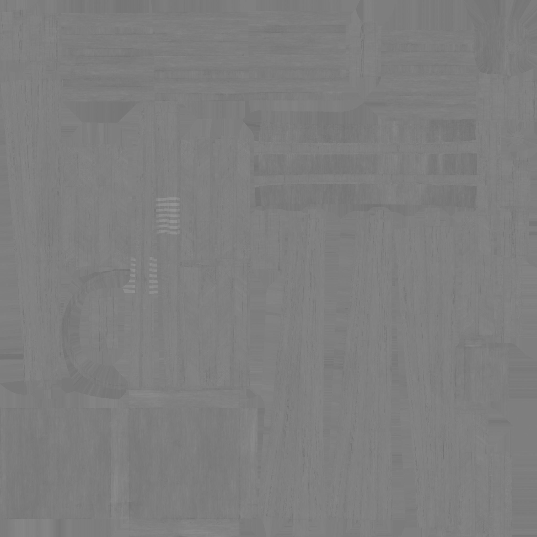 Western Water Tower Wooden - Old West - Backdrop Full Perm Low-poly 3D model_14